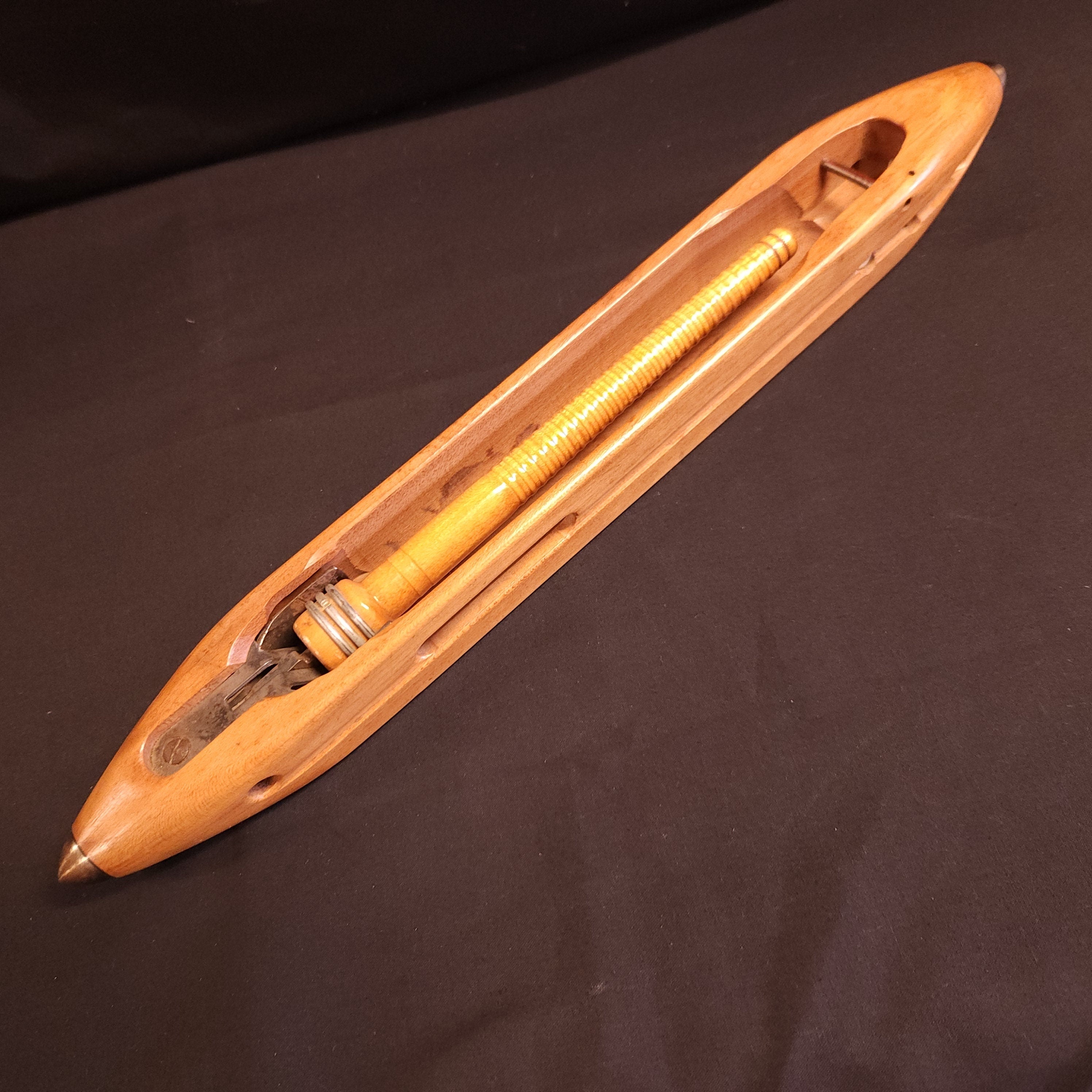 Wooden English Boat Shuttle - Vintage