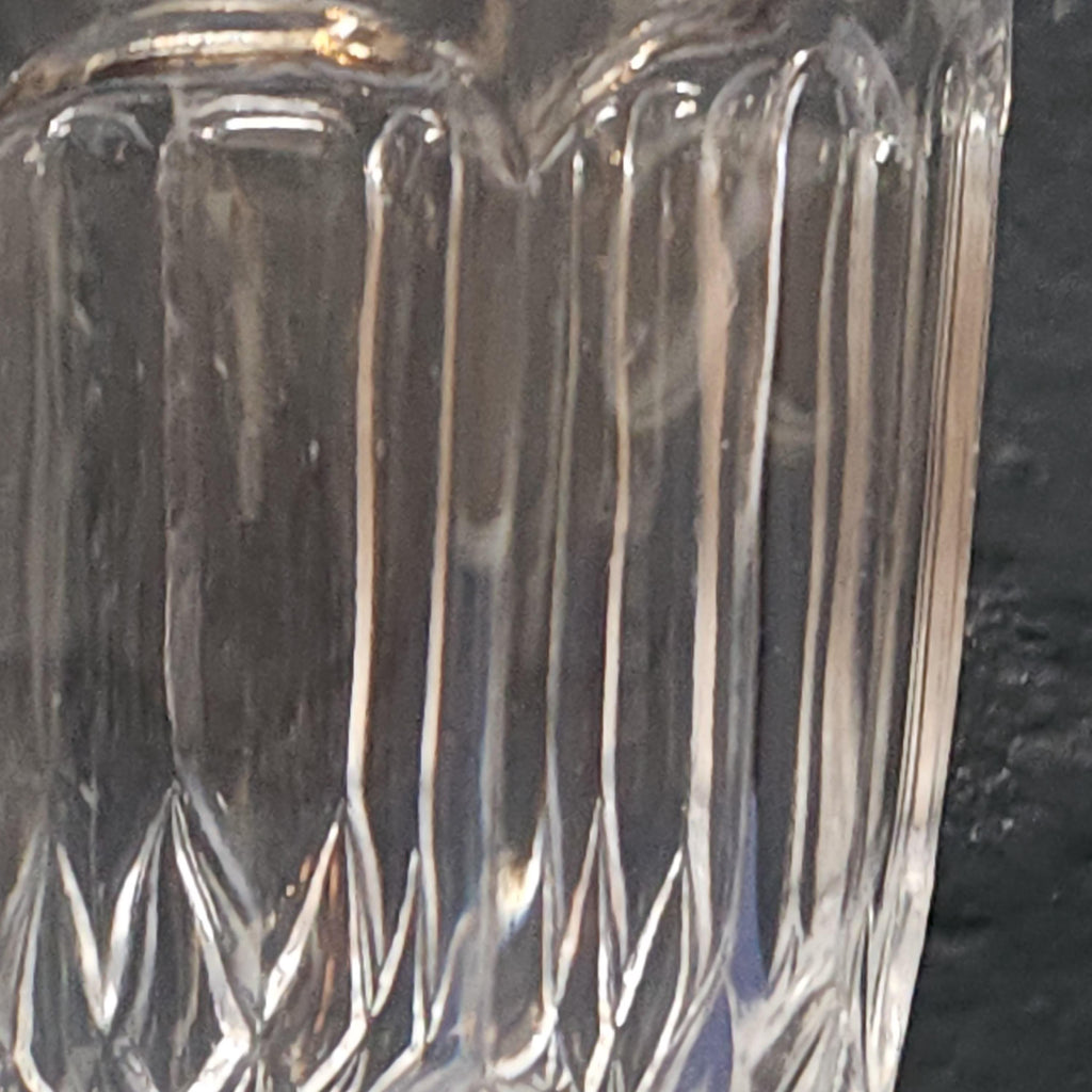 Lead Glass, Cut Crystal Ice Bucket