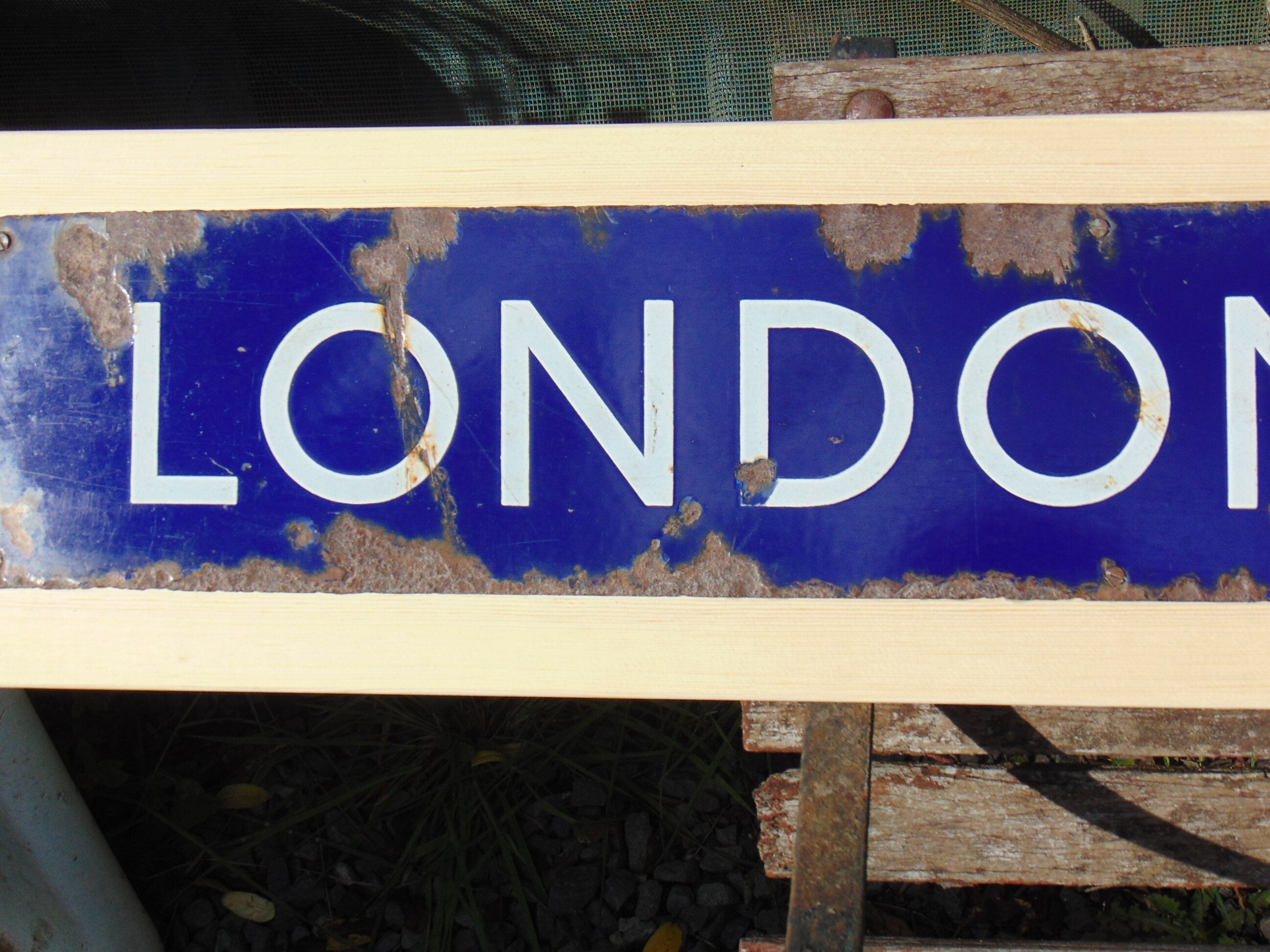 London & North Eastern Railway, LNER, Posterboard Heading, Enamel Sign