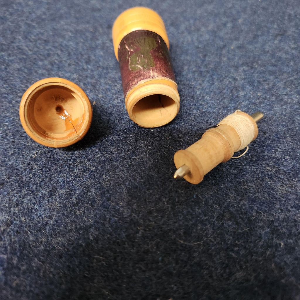 19th Century German Etui: Antique Sewing Case