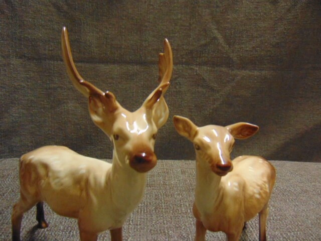 Beswick Stag and Doe