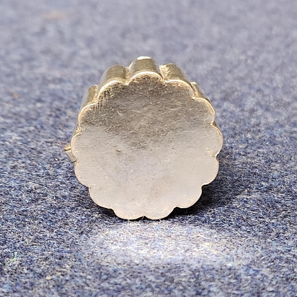 White Metal Pill Box