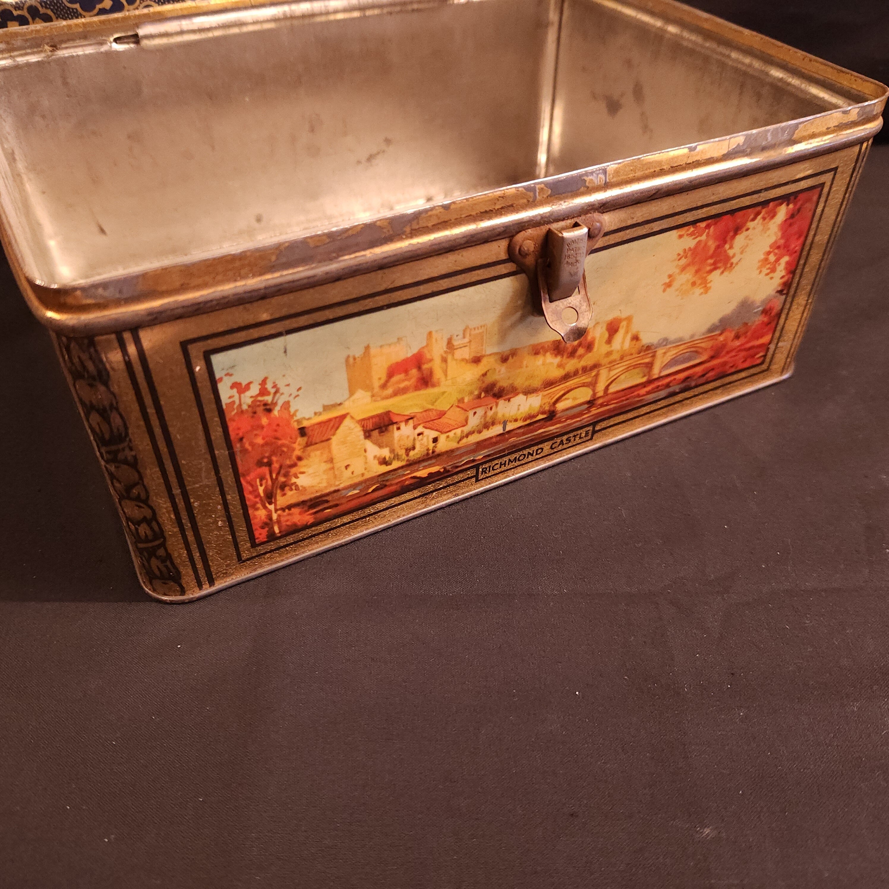 Bluebird Toffee Tin, Castles, Circa 1930's