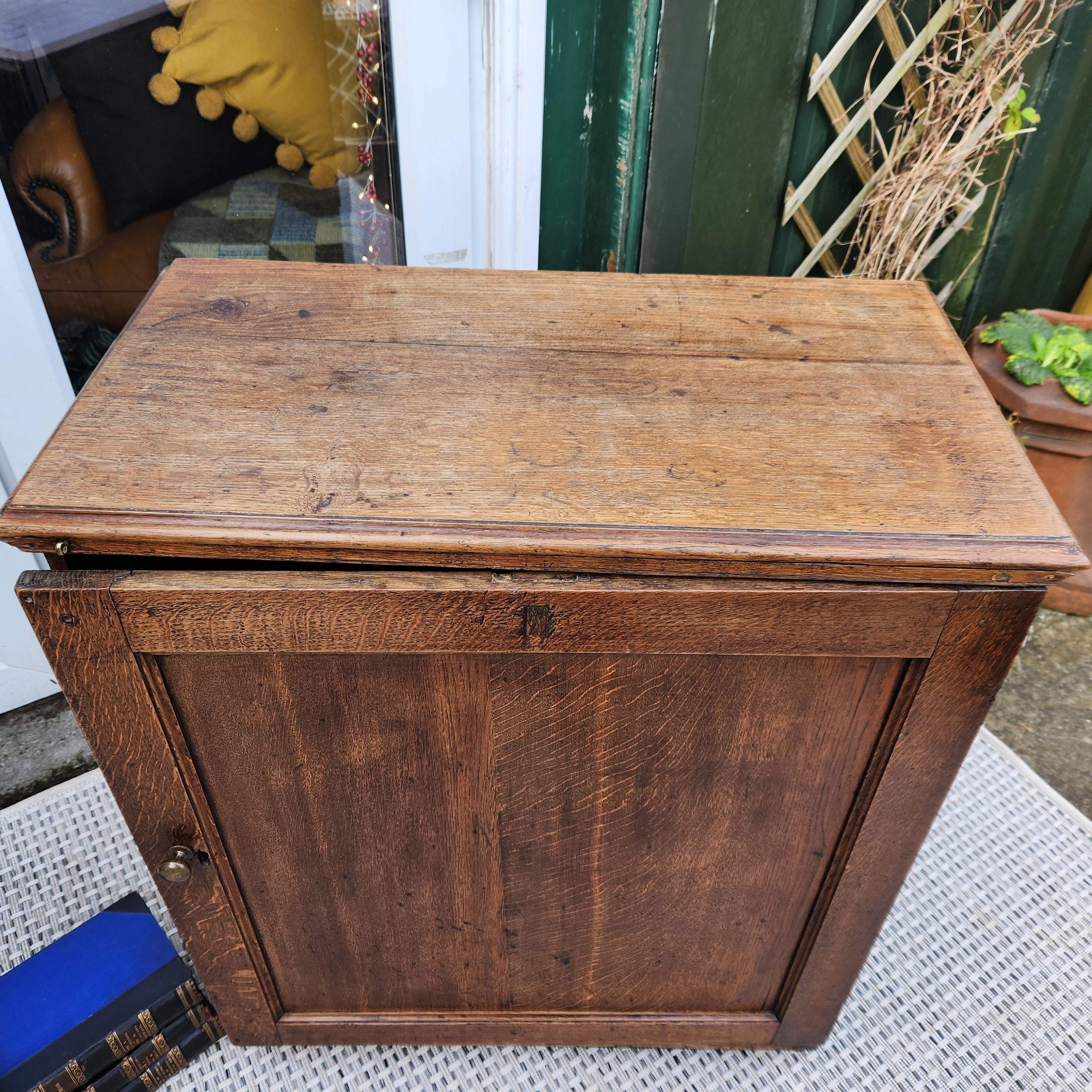 Early 19thC Estate Cupboard, Upcycled.
