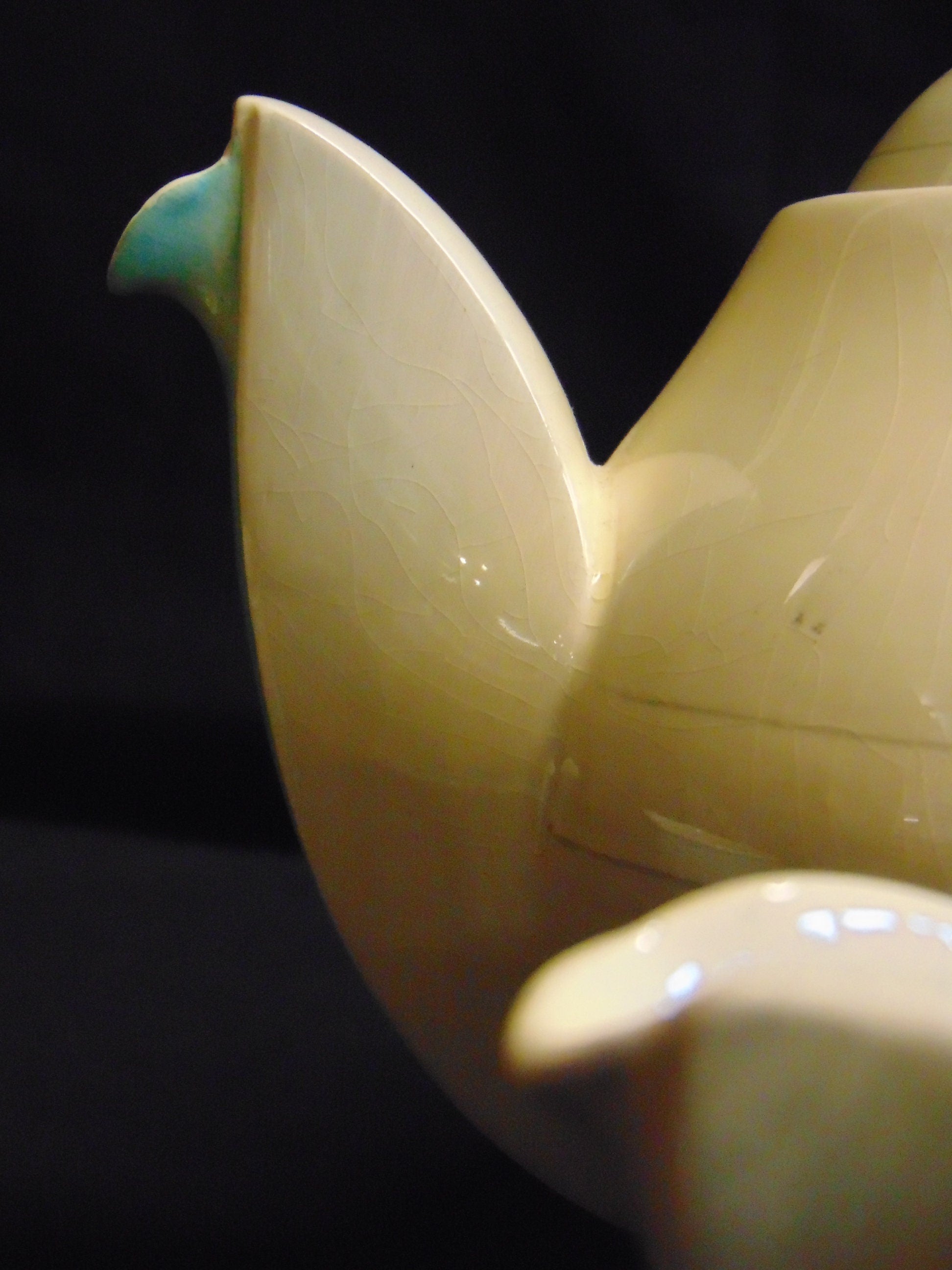 Art Deco Susie Cooper Teapot, Milk Jug and Sugar Bowl