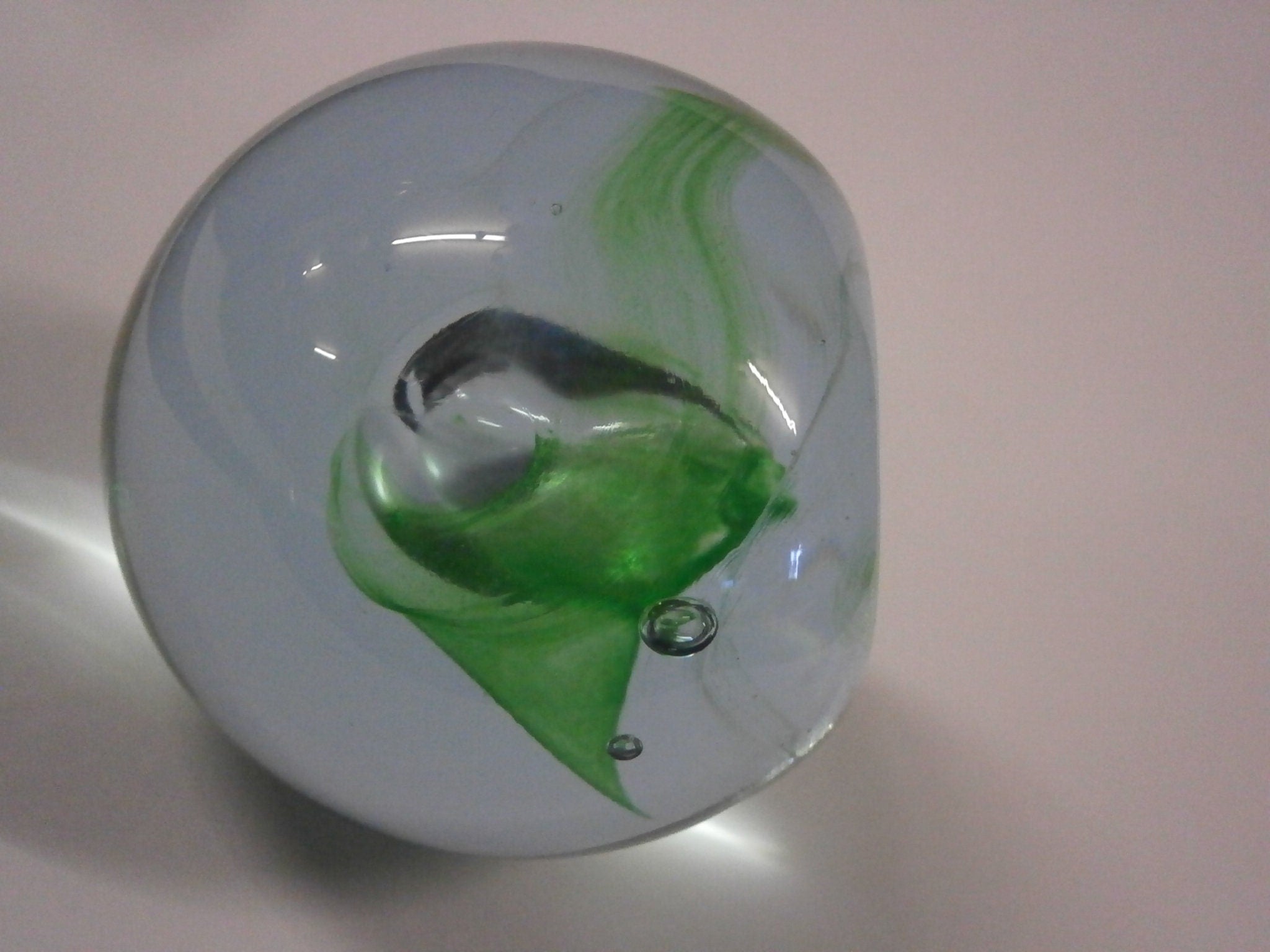 Caithness Moon Crystal Paperweight