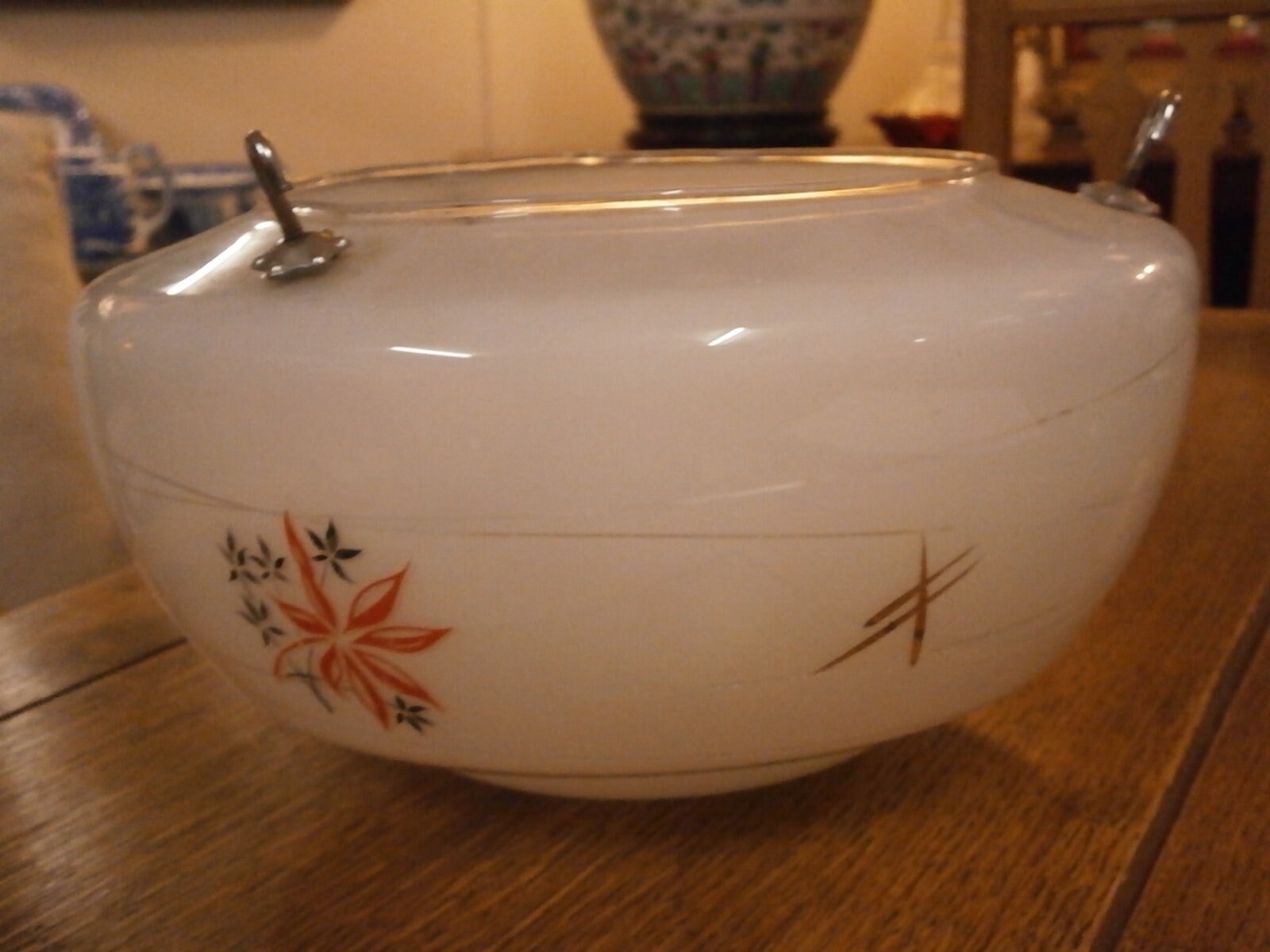 A 1950s Plafonnier Ceiling Shade, Fly Catcher,Retro Vintage.