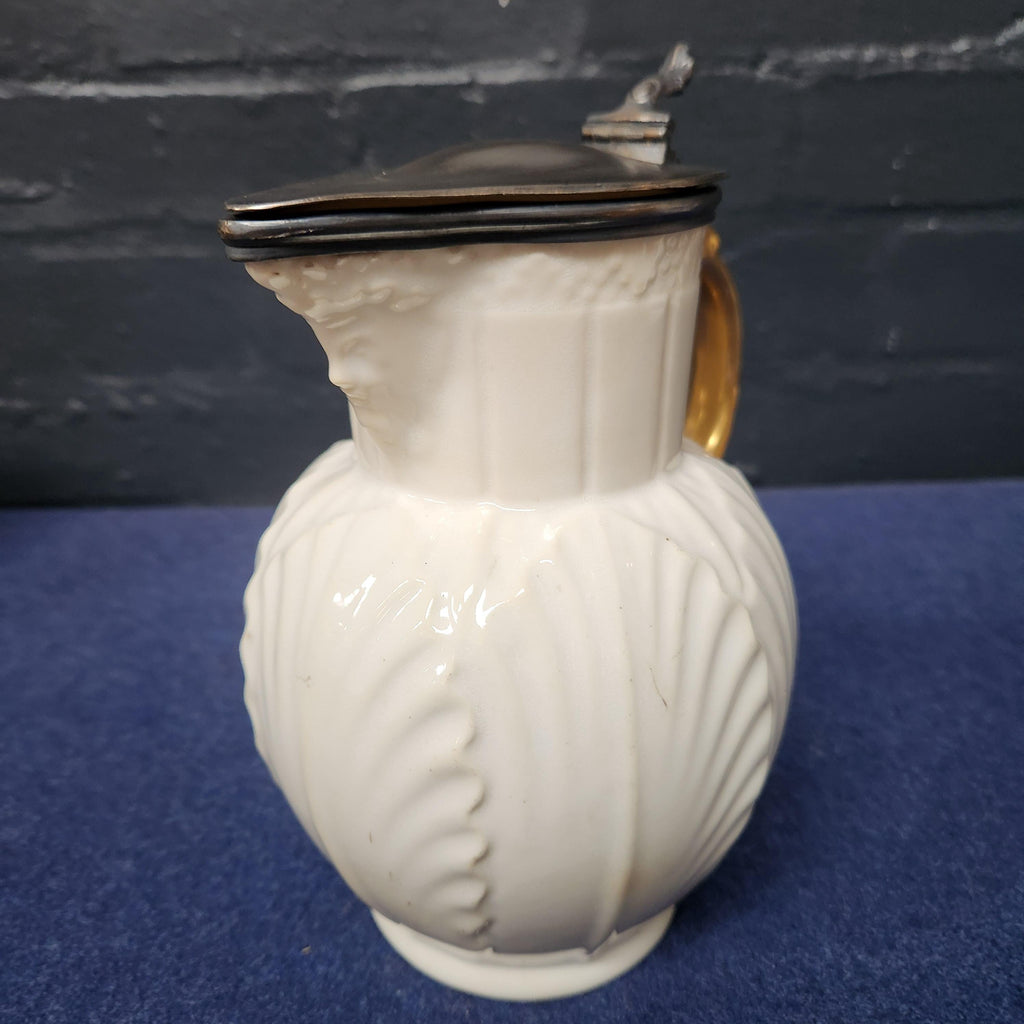 Coalport Mask Head Lidded Pitcher/Jug