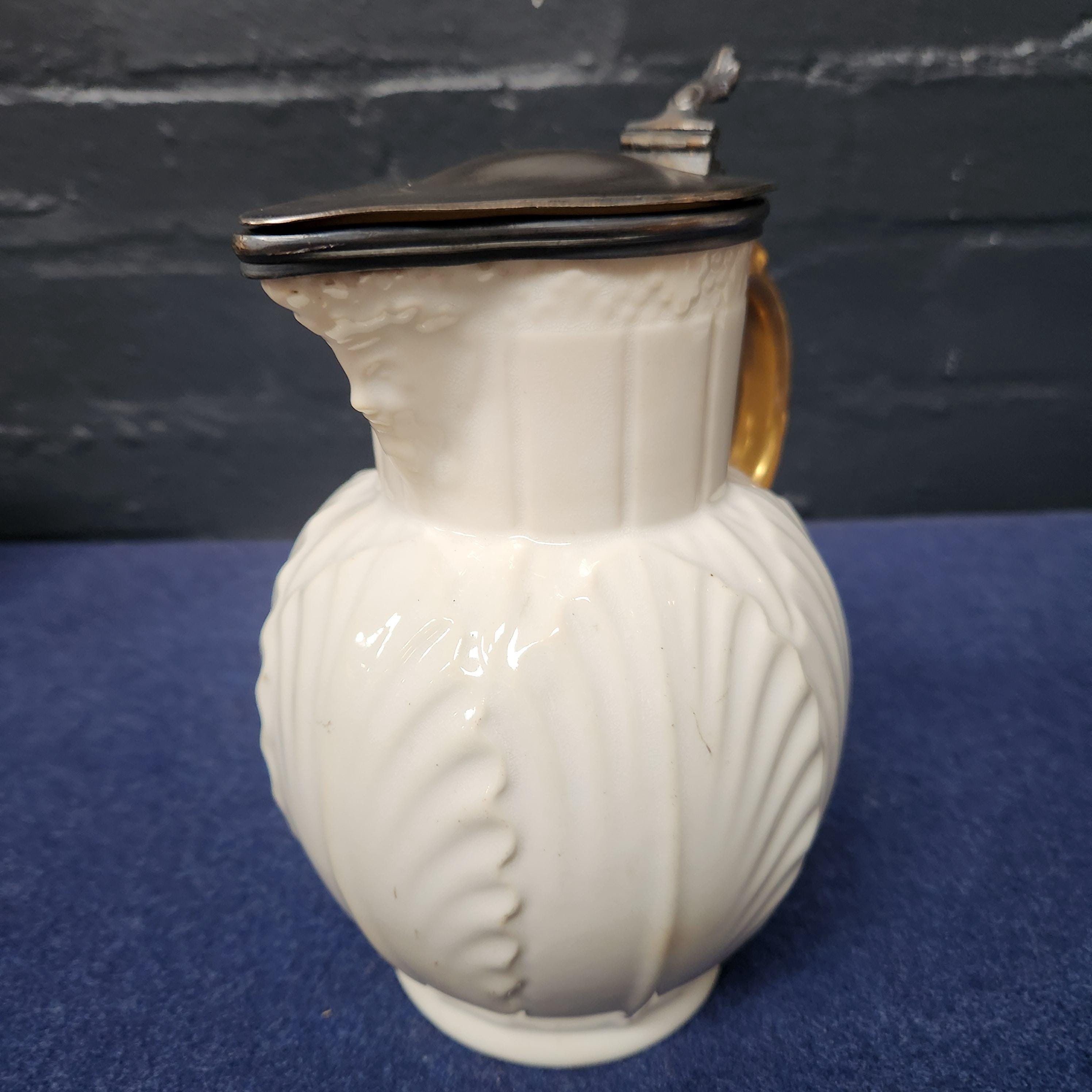 Coalport Mask Head Lidded Pitcher/Jug