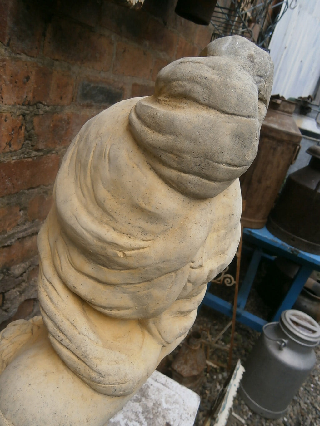 Large Cast Stone Bust
