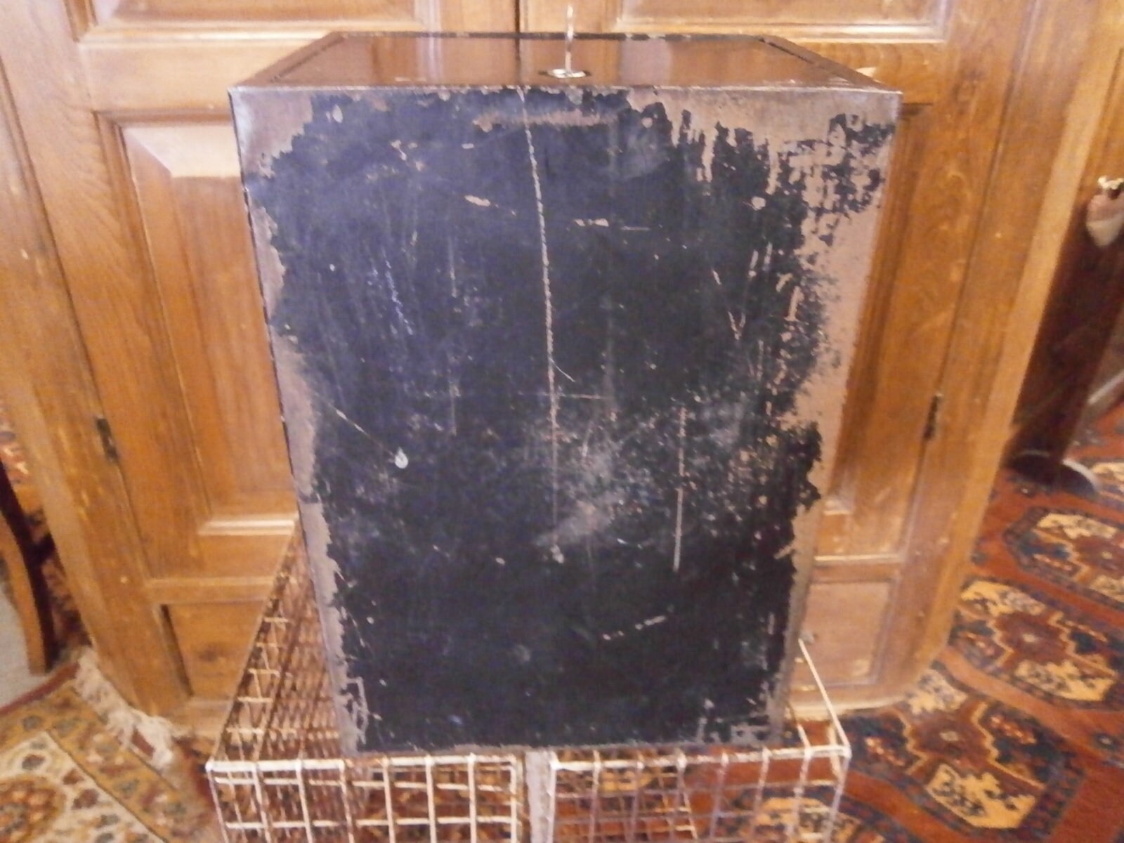 Single Drawer Desk Top Filing Cabinet - Vintage