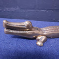 Brass Crocodile Nutcracker Circa Early 20thC
