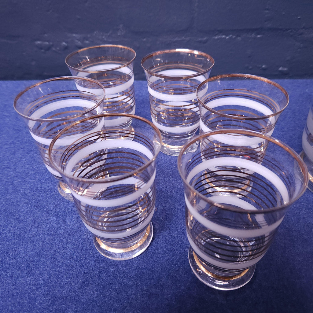 Art Deco Lemonade Set, Pitcher and Glasses