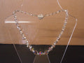 Crystal Glass Necklace - Vintage