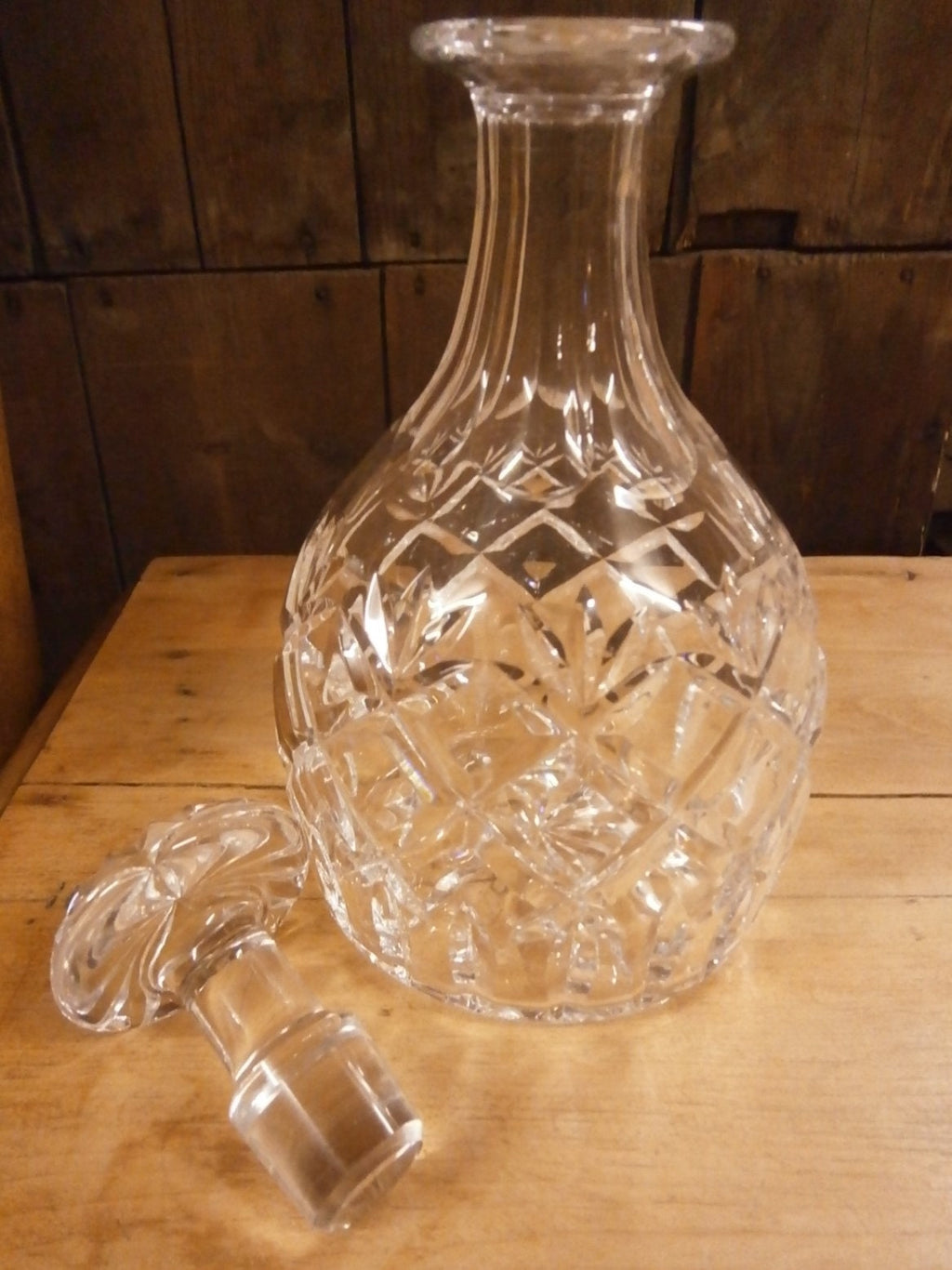 Early 20th Century Crystal Decanter - Vintage