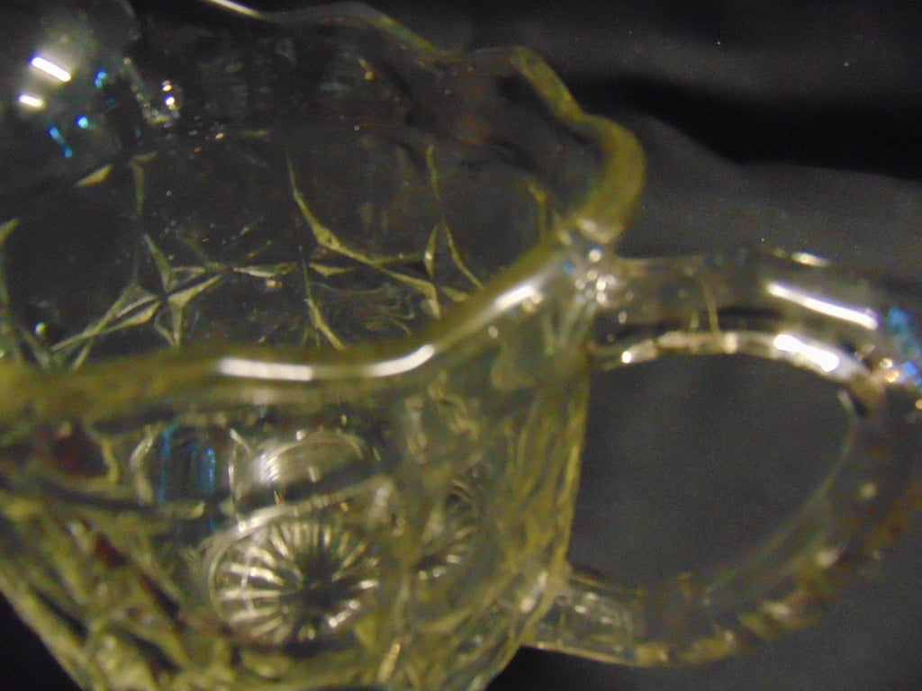 Pressed Glass Lemonade Jug