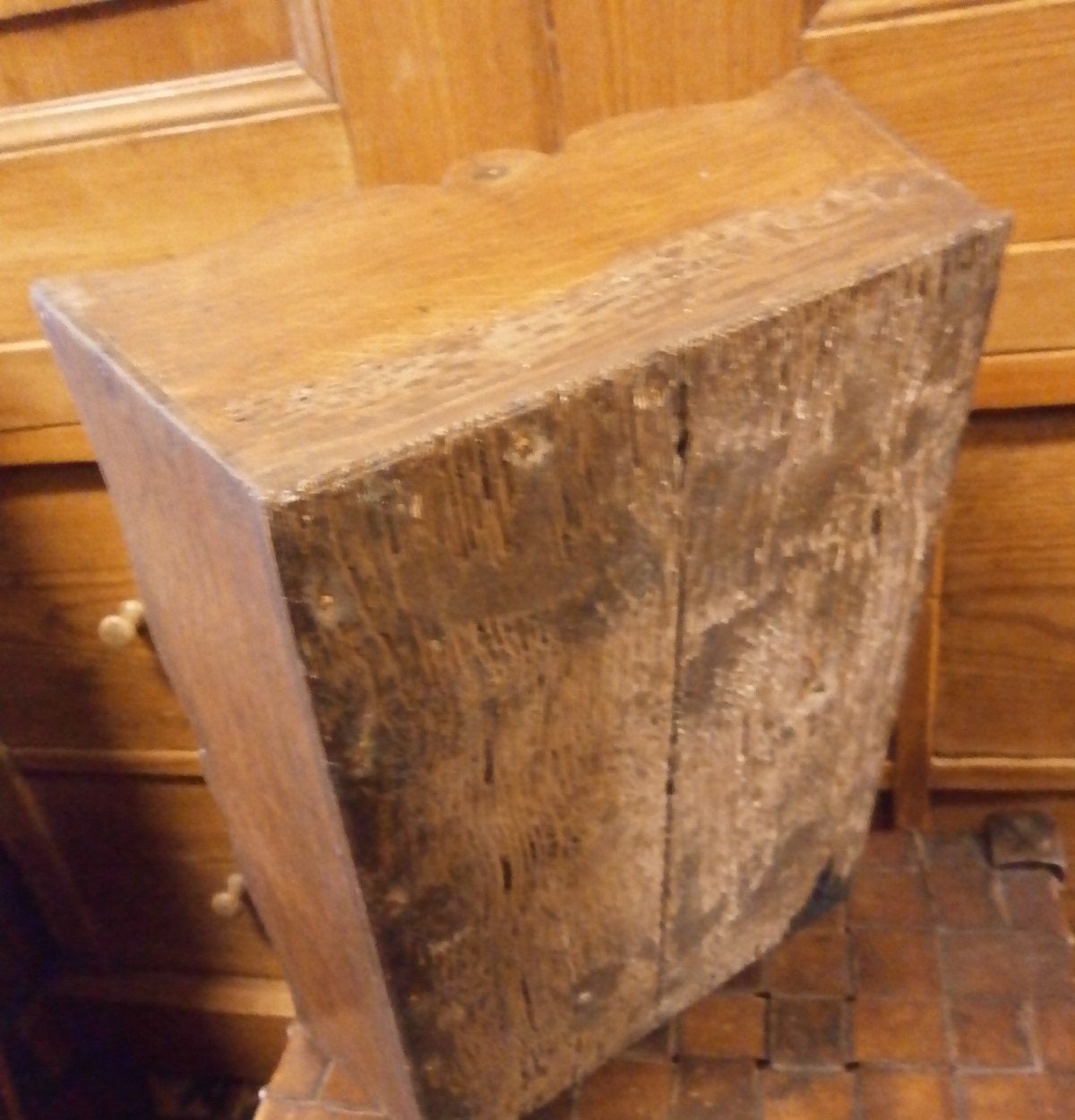 Victorian Oak Knife Box