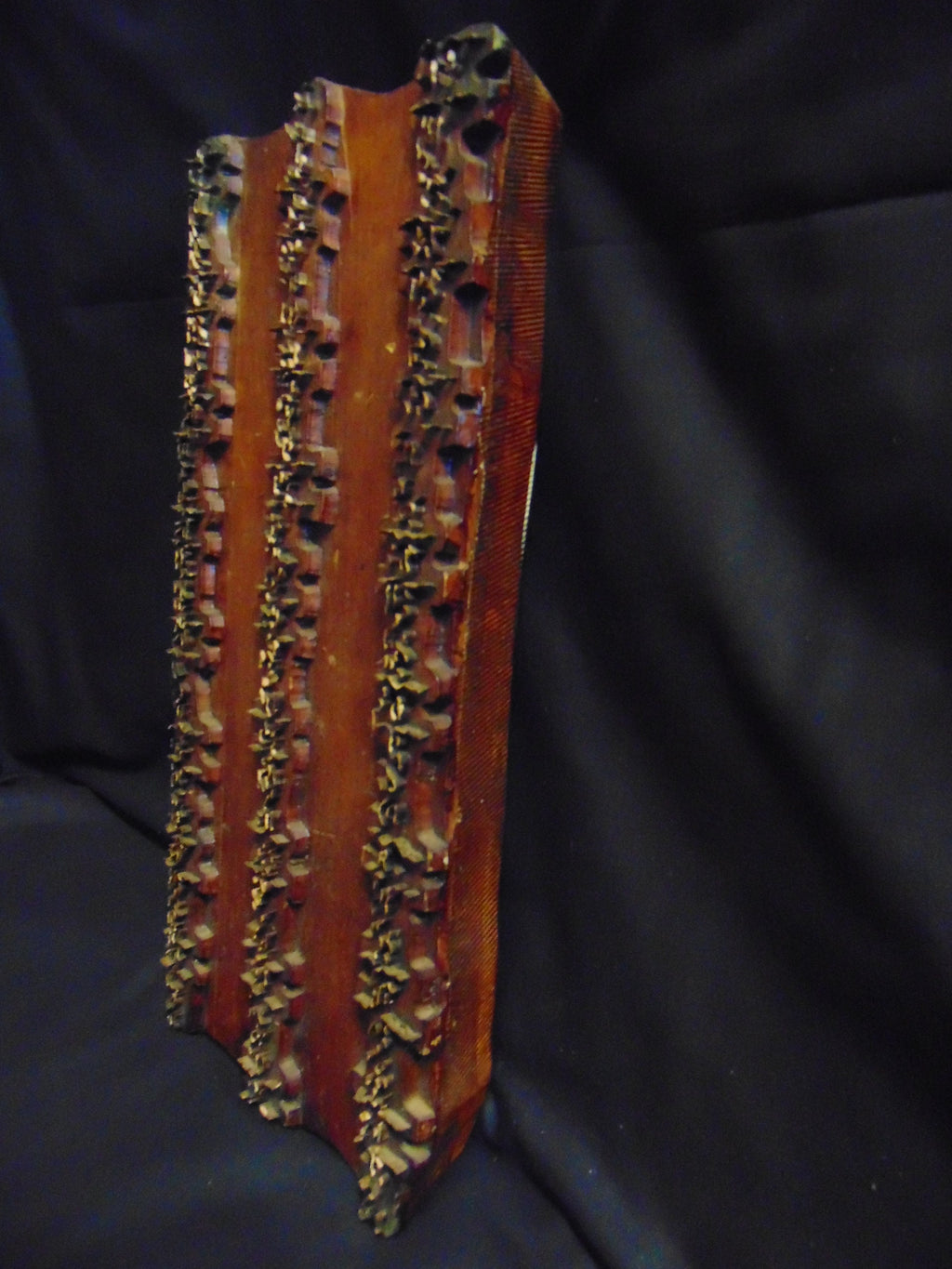 Vintage Wooden Printing Block