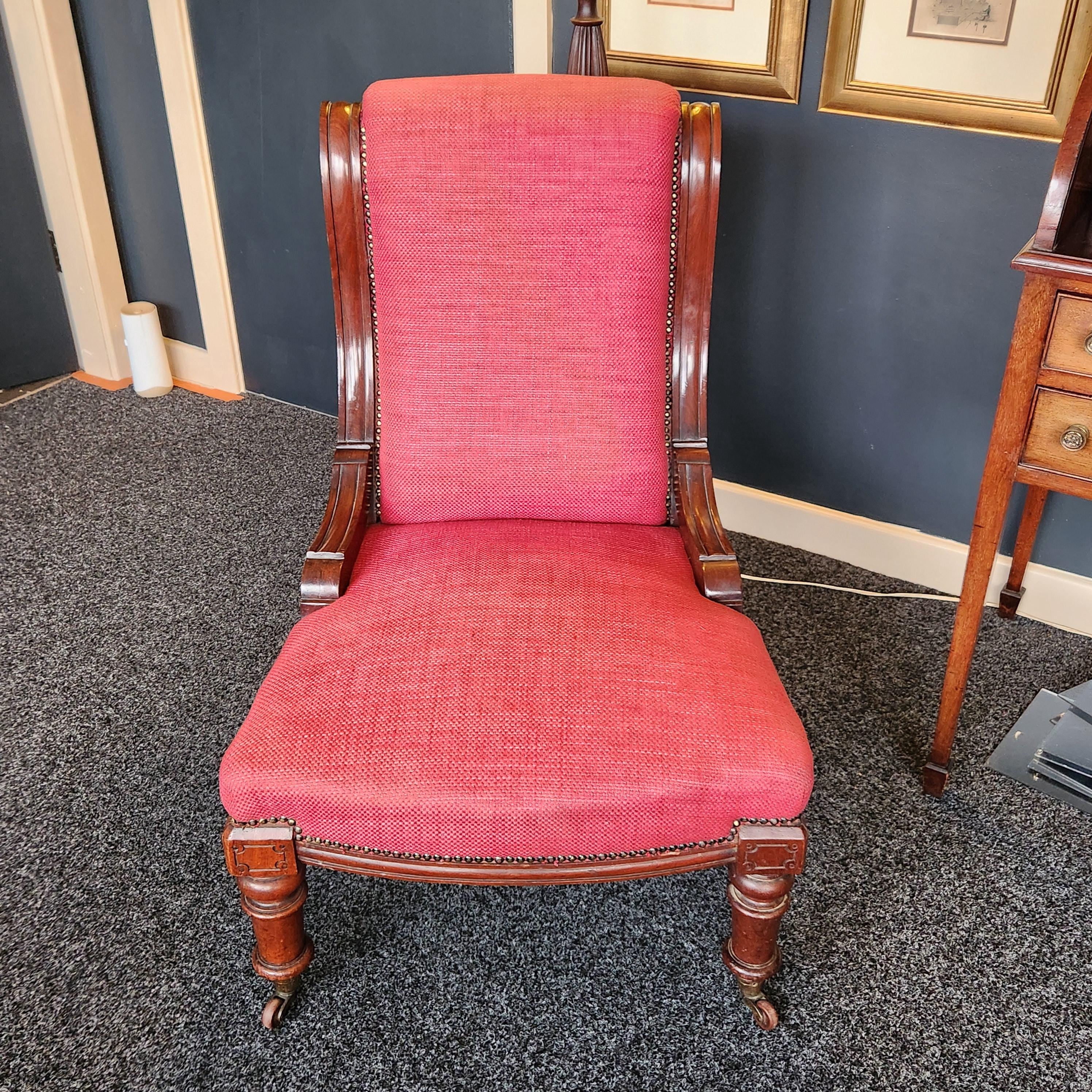 Victorian Slipper Chair