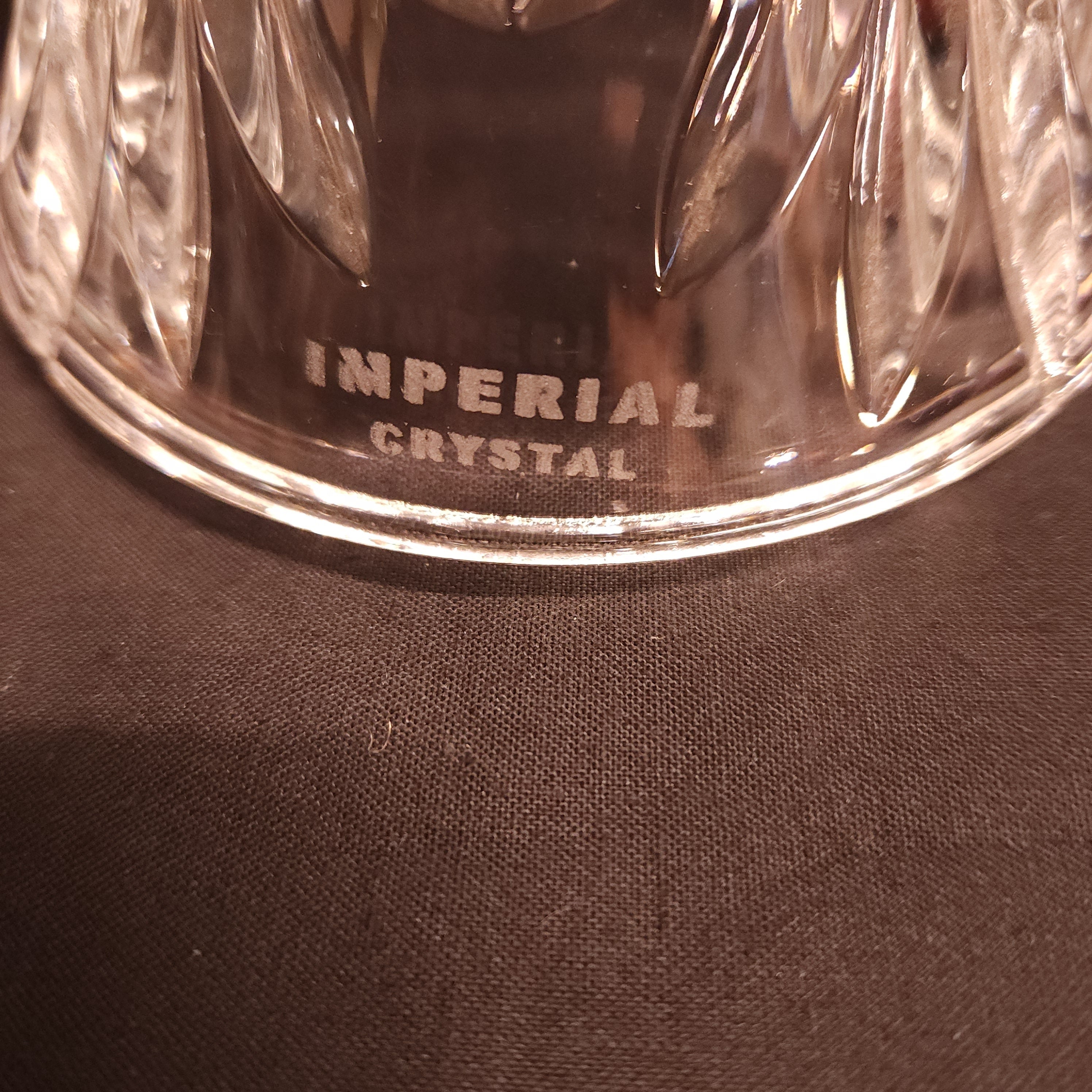 Czech Republic Lead Crystal Candlestick