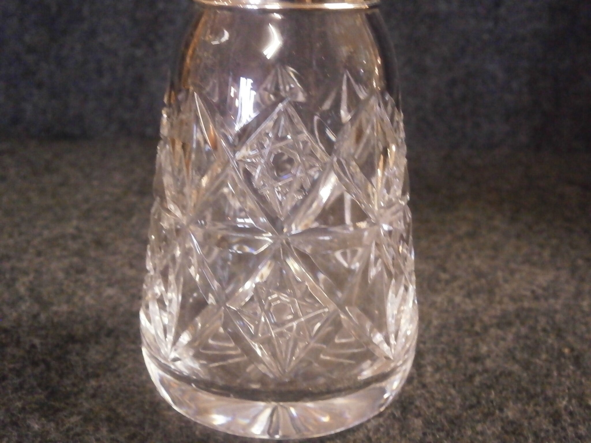 Vintage Silver Topped Sugar Castor
