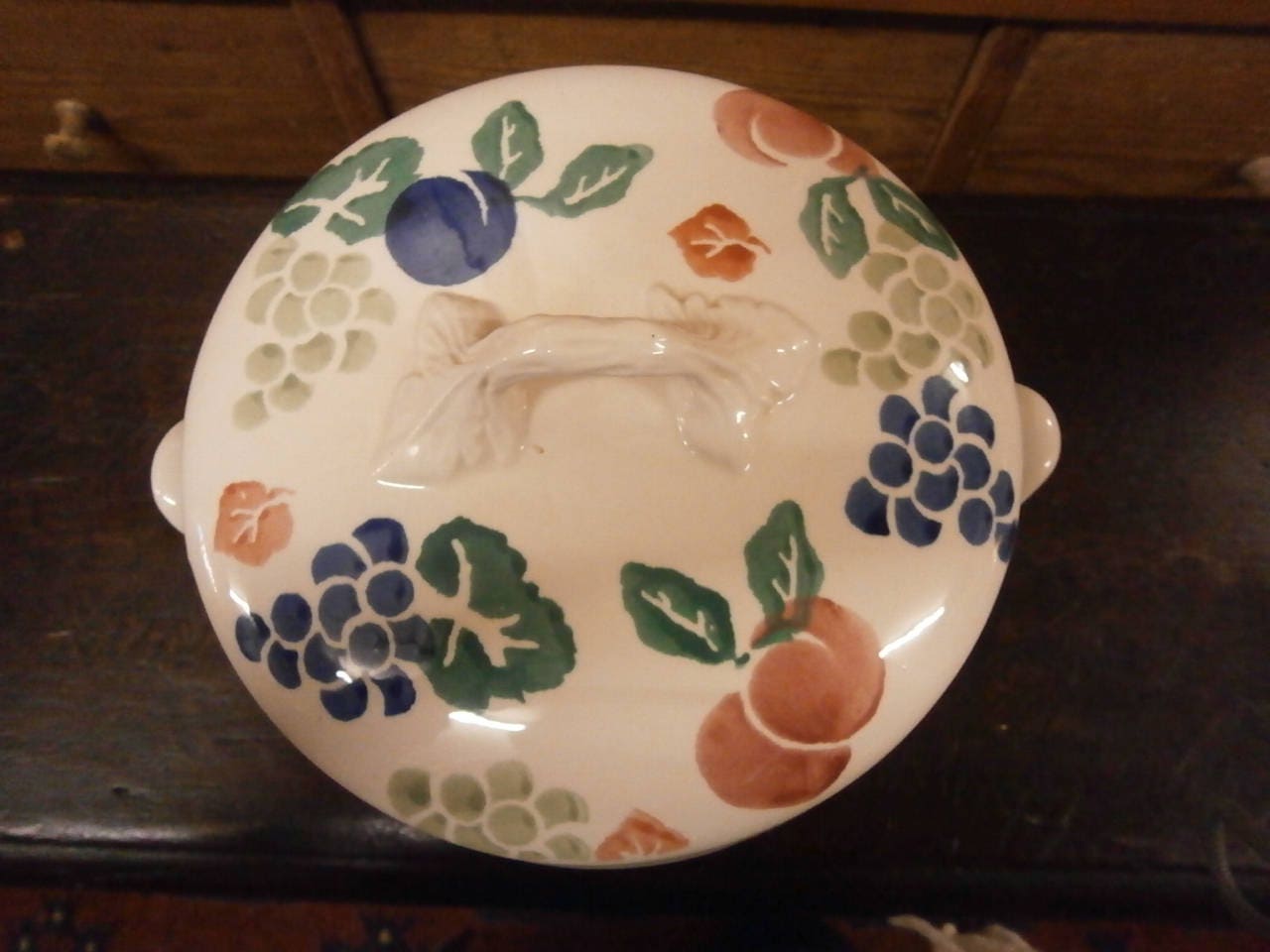 Royal Winton Spongeware Tureen - Vintage