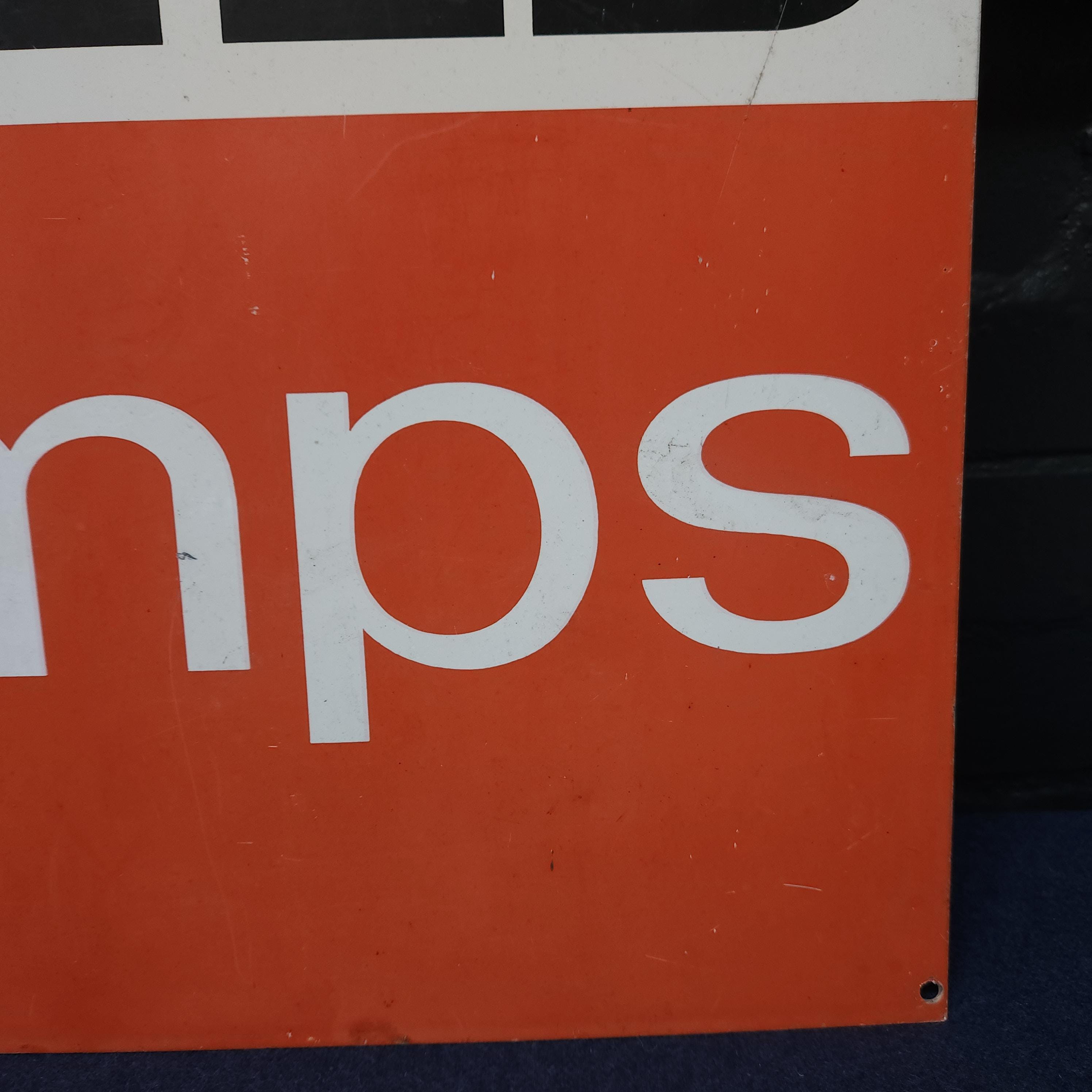 Green Shield Stamps Aluminium Advertising Sign