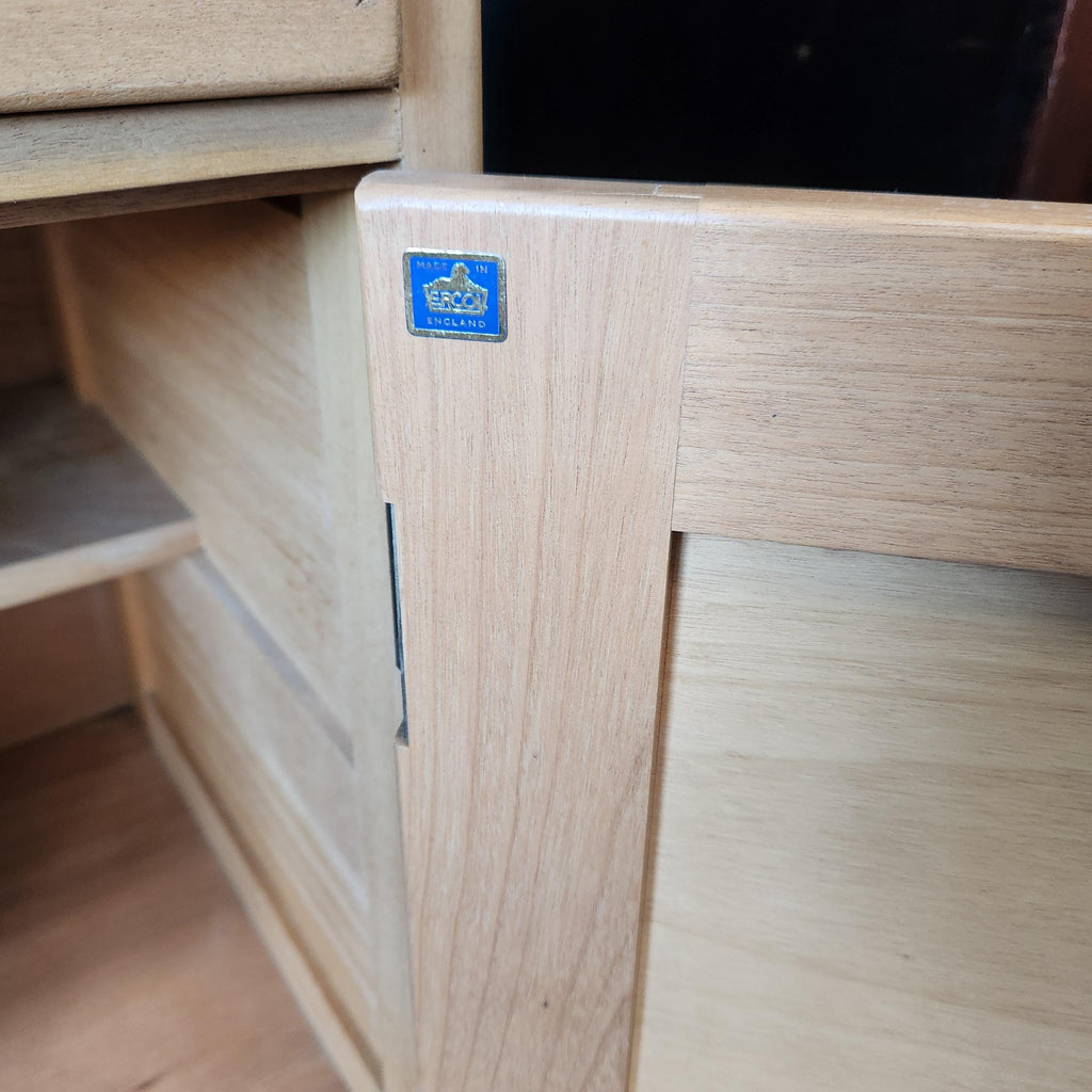 Model 361 Ercol Elm Sideboard, Lucian Ercolani Circa 1957-1972