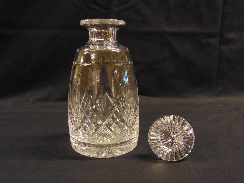 Stuart Crystal Glengarry Cambridge Cut Crystal Mushroom Stopper Decanter