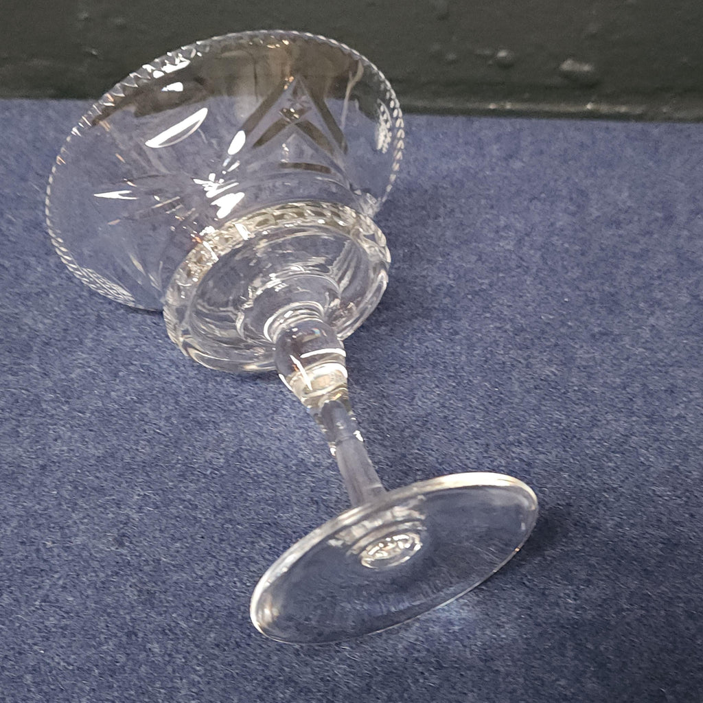 Cut Crystal Champagne Coupe