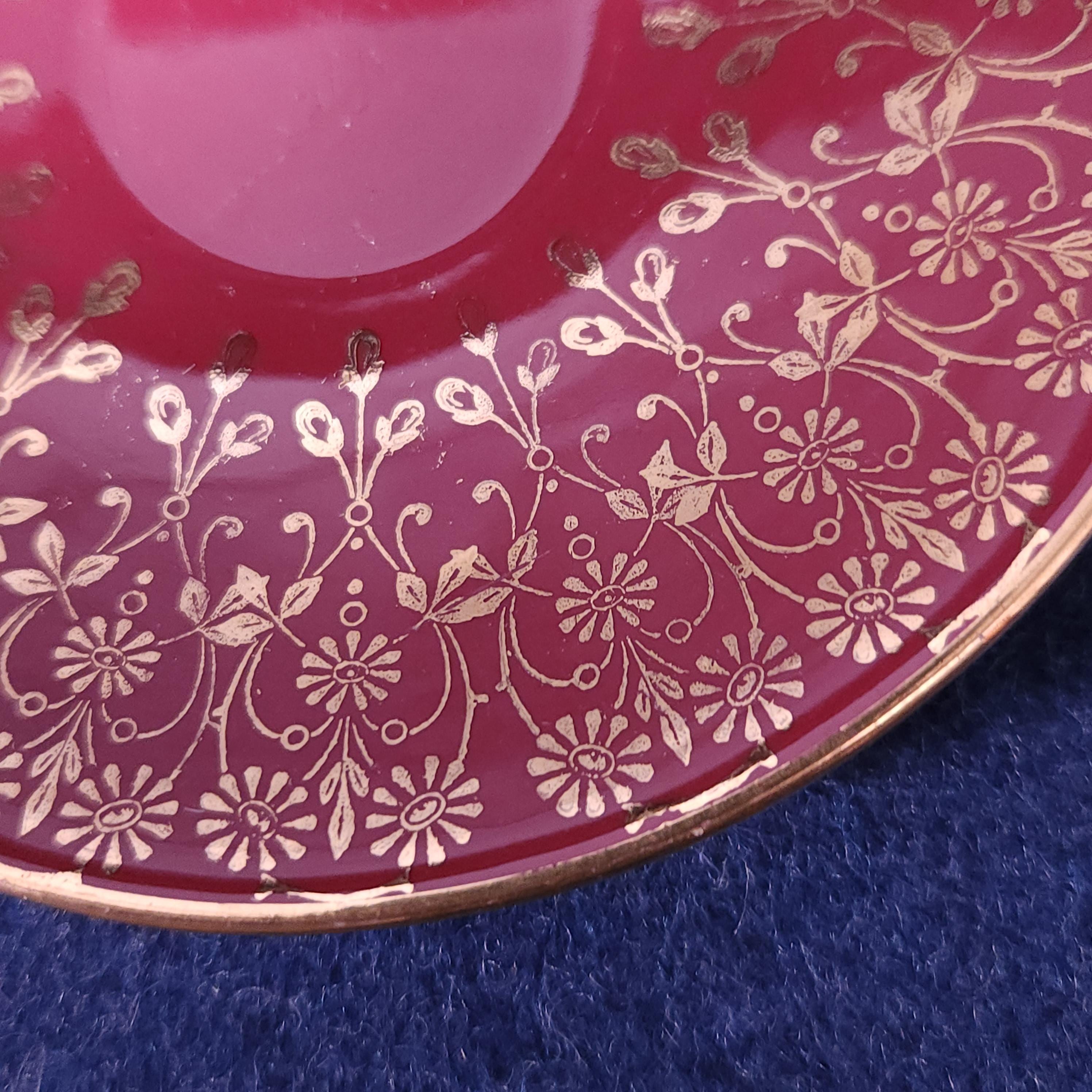 Swinnertons Demitasse Coffee Cup & Saucer, Nestor Vellum Pattern