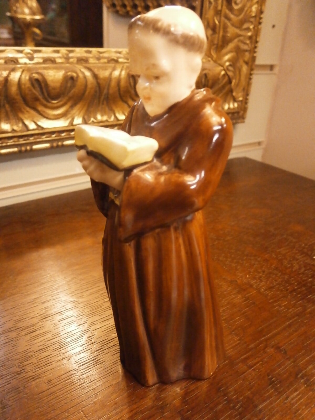 Royal Worcester Monk Candlesnuffer - Vintage