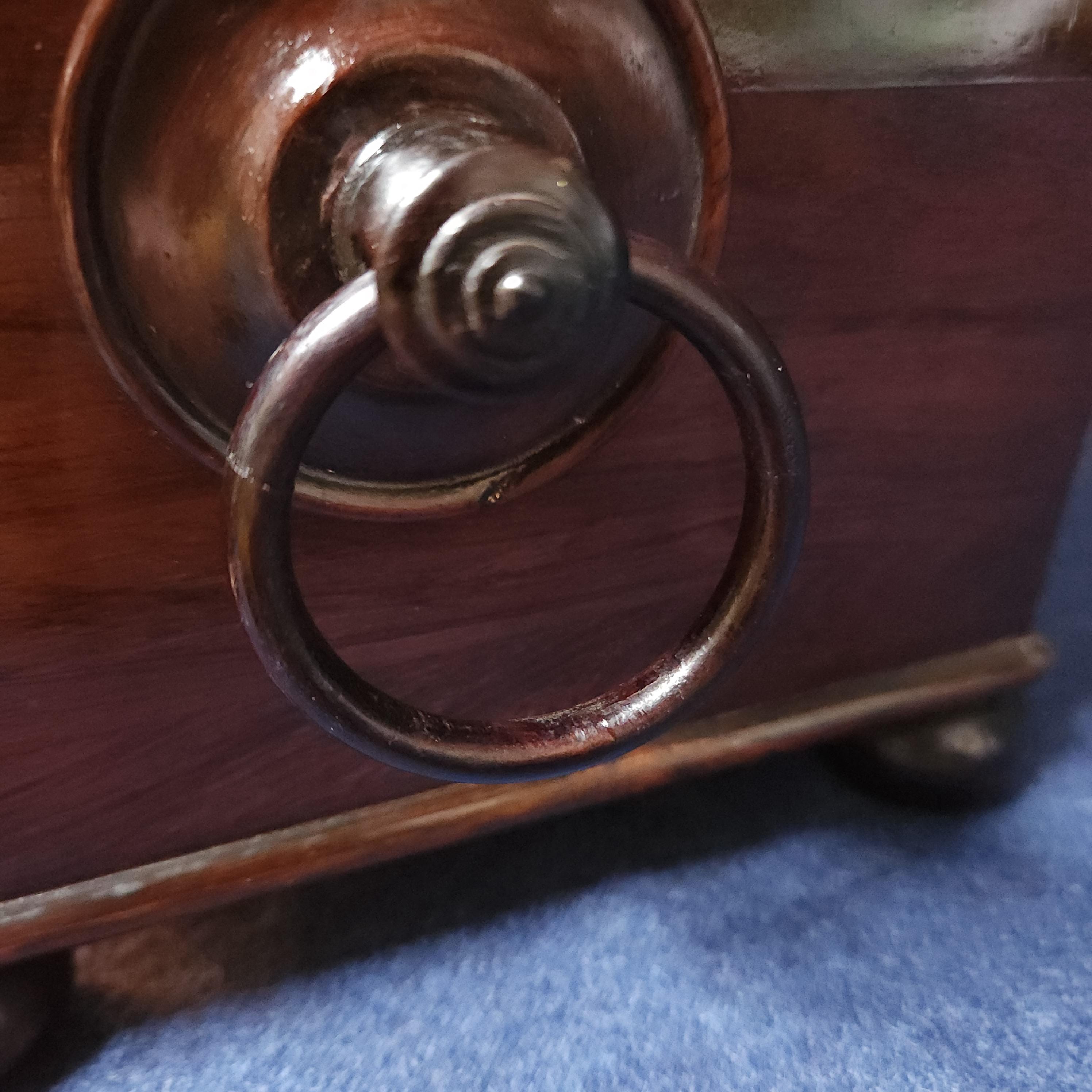 19th Century Sarcophagus Mahogany Tea Caddy