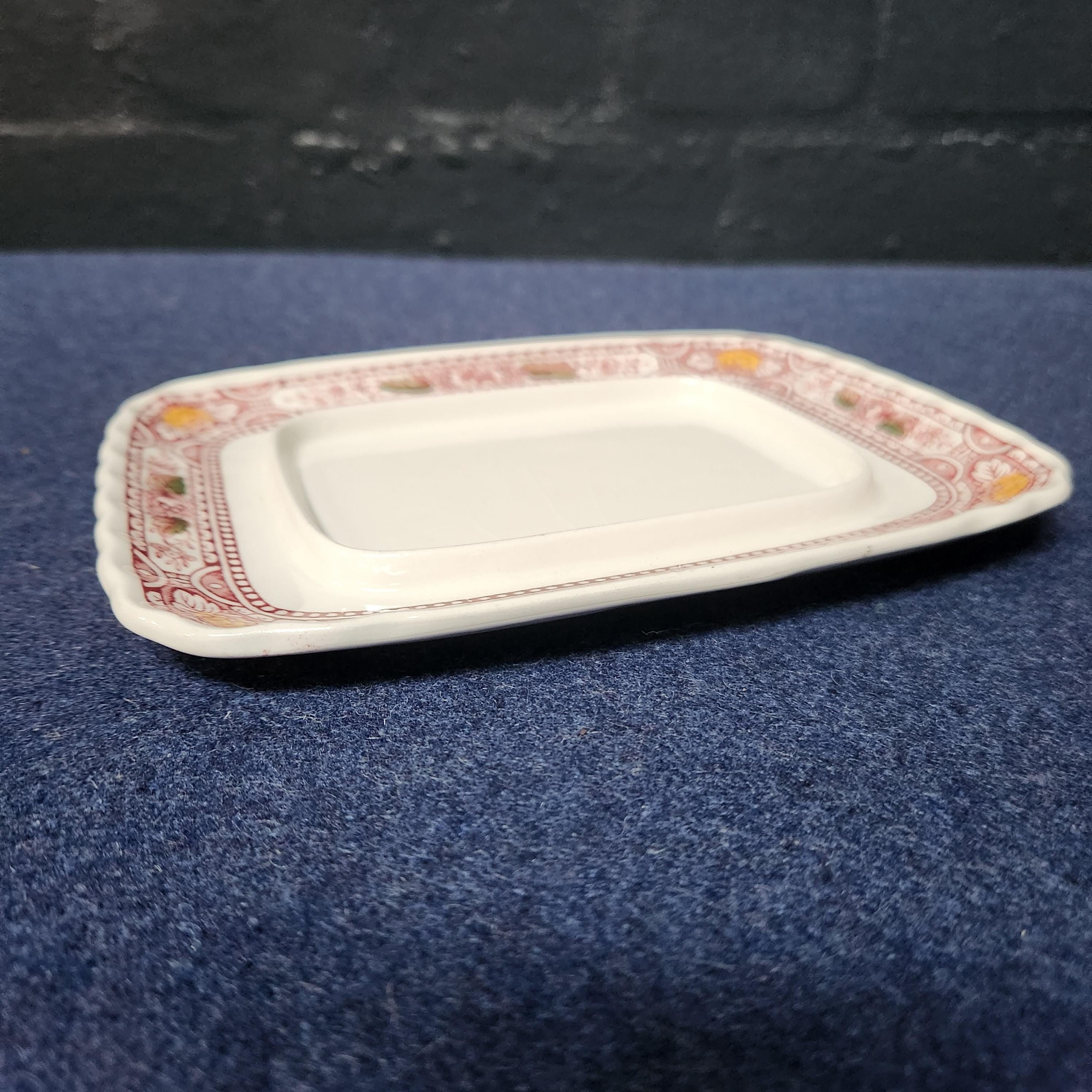 Butterdish - Ridgway - Canterbury Pattern