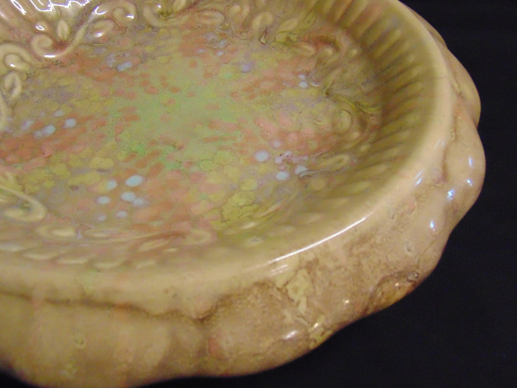 Art Deco Ceramic Footed Fruit Bowl