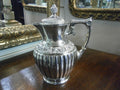 Silverplate Lidded Claret Jug By Dixon C1879-1935