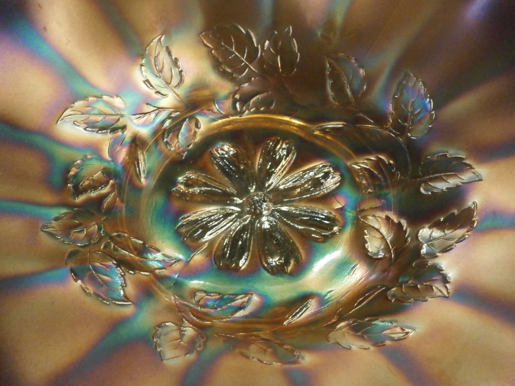 Edwardian Carnival Glass Bowl