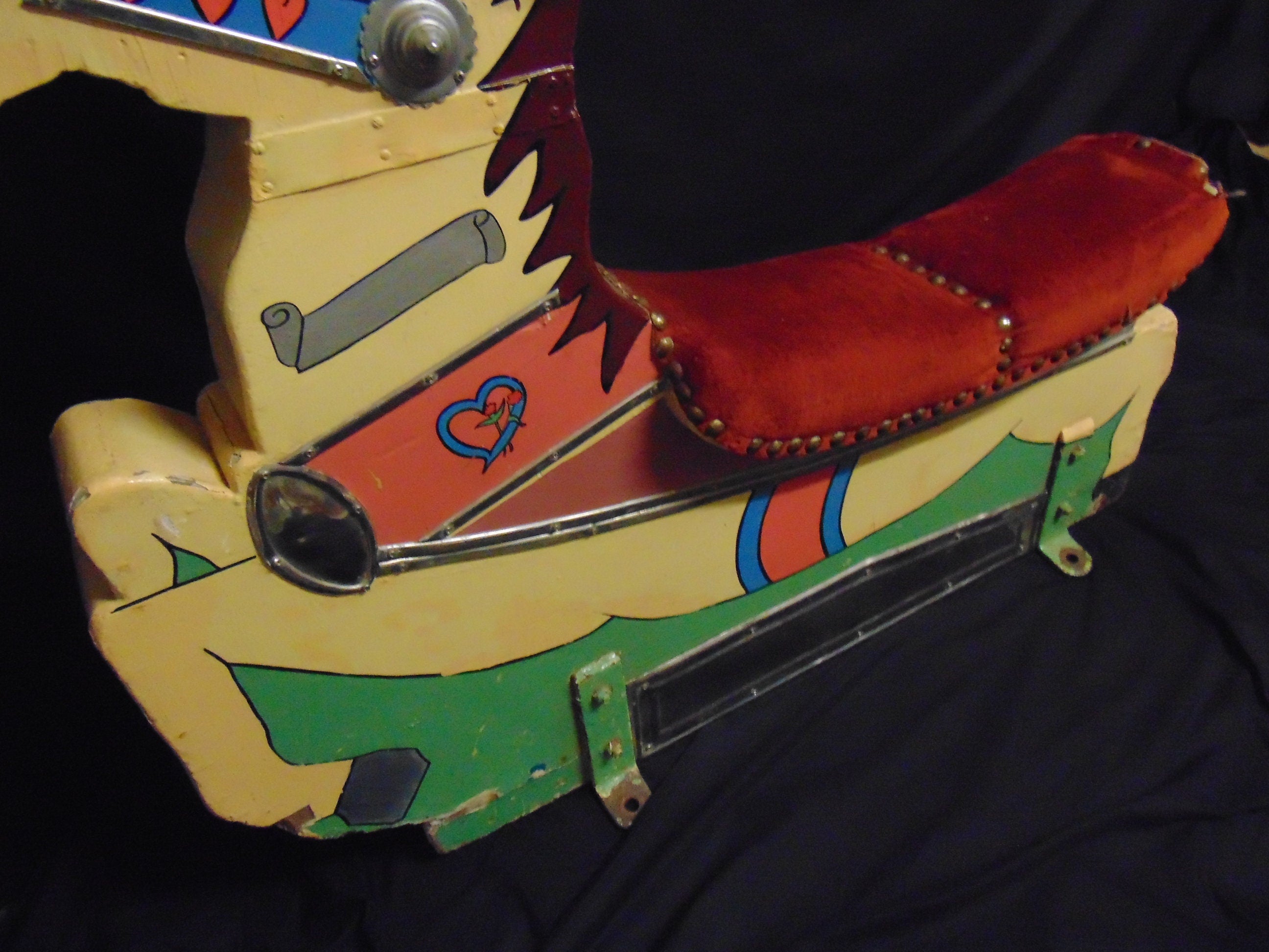Mid 20thCentury Fairground Horse, Outer Side of an Ark Ride