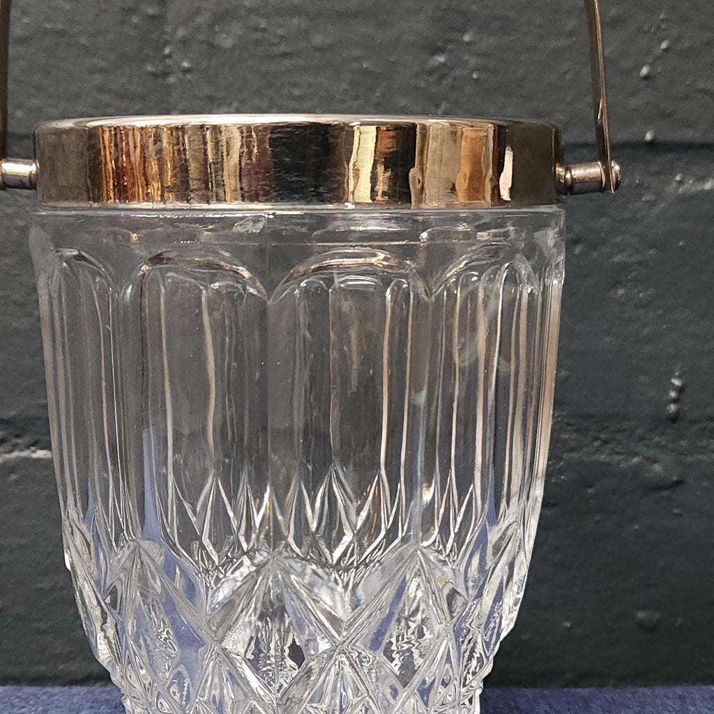 Lead Glass, Cut Crystal Ice Bucket