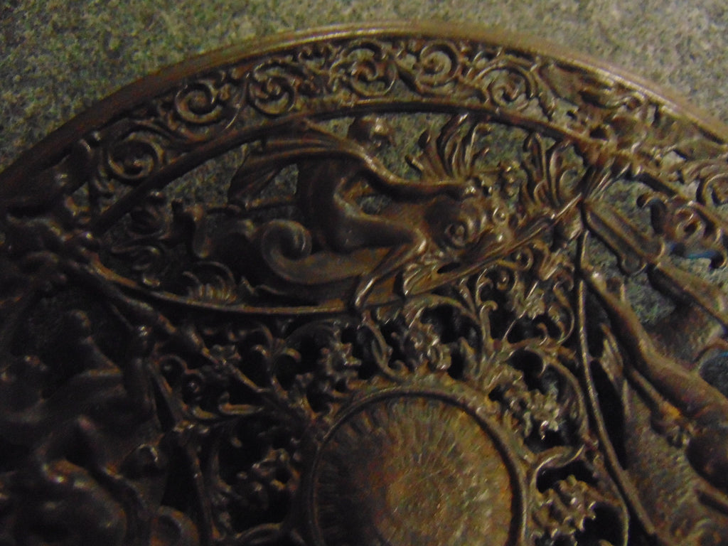 NOW SOLD **** Coalbrookdale Cast Iron Bowl Circa 1860