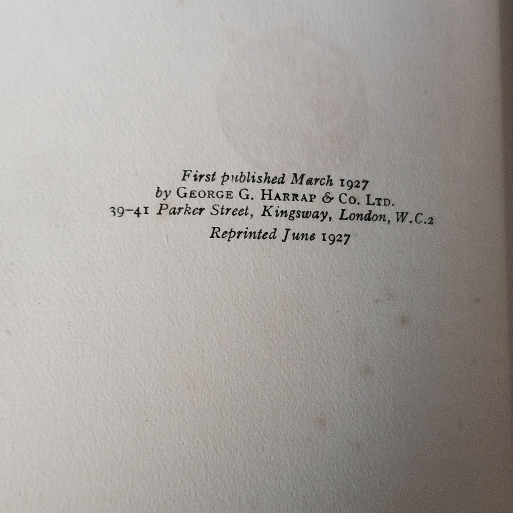 Humour of Today - Selected by F H Pritchard - George G Harrap 1927