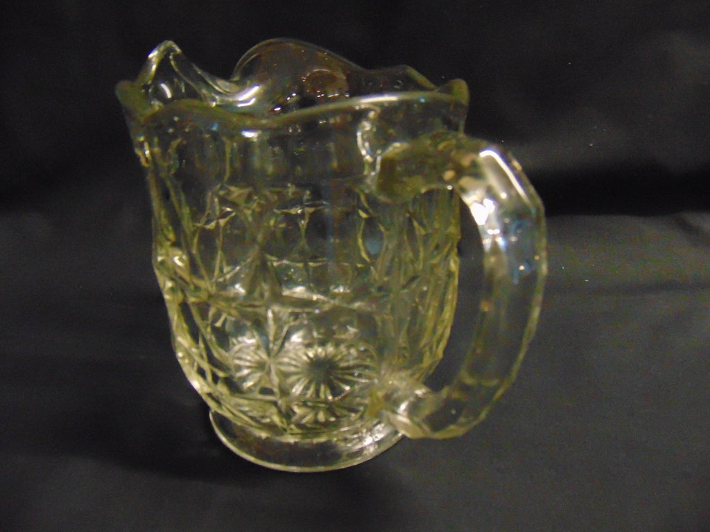 Pressed Glass Lemonade Jug