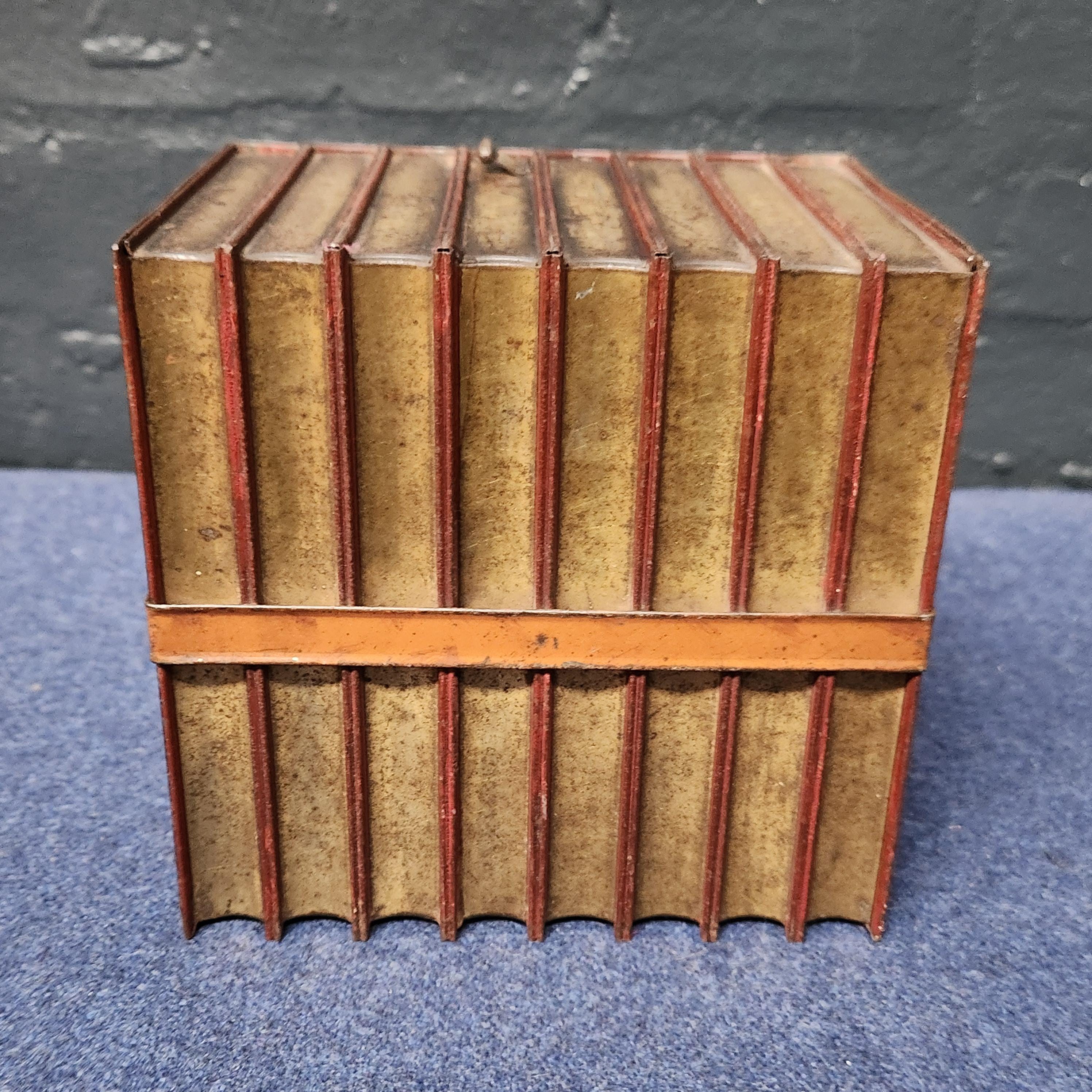 Huntley and Palmers Book Stack Biscuit Tin