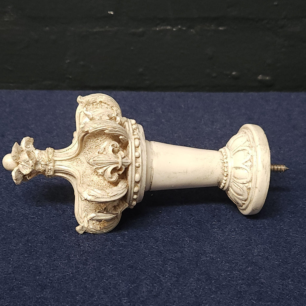 Pair of Crown Finials or Curtail Tie Backs