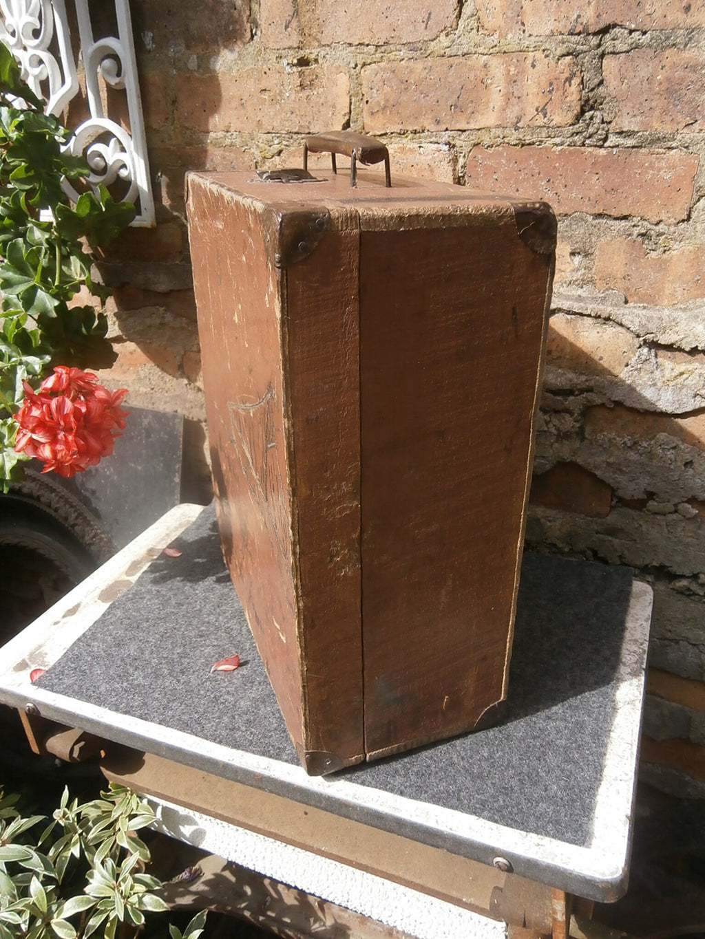 Vintage French Wooden Case