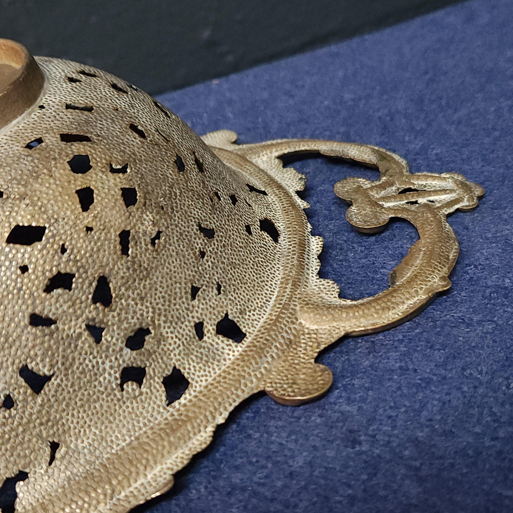 Italian Baroque Brass Basket