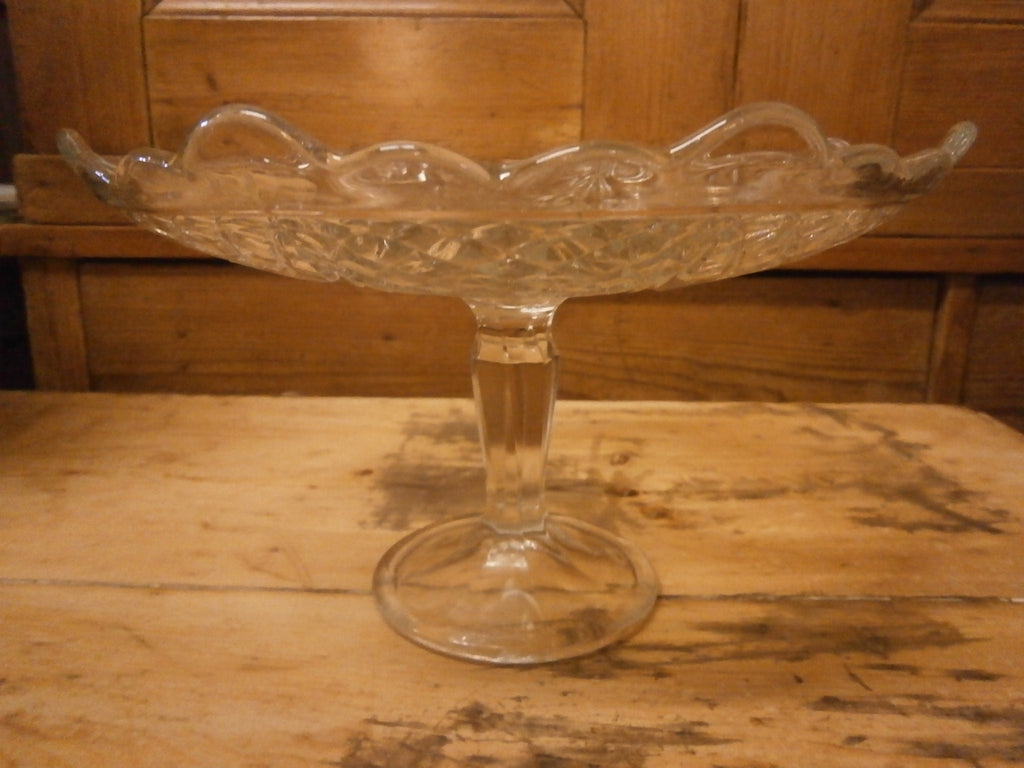 Edwardian Pressed Glass Comport