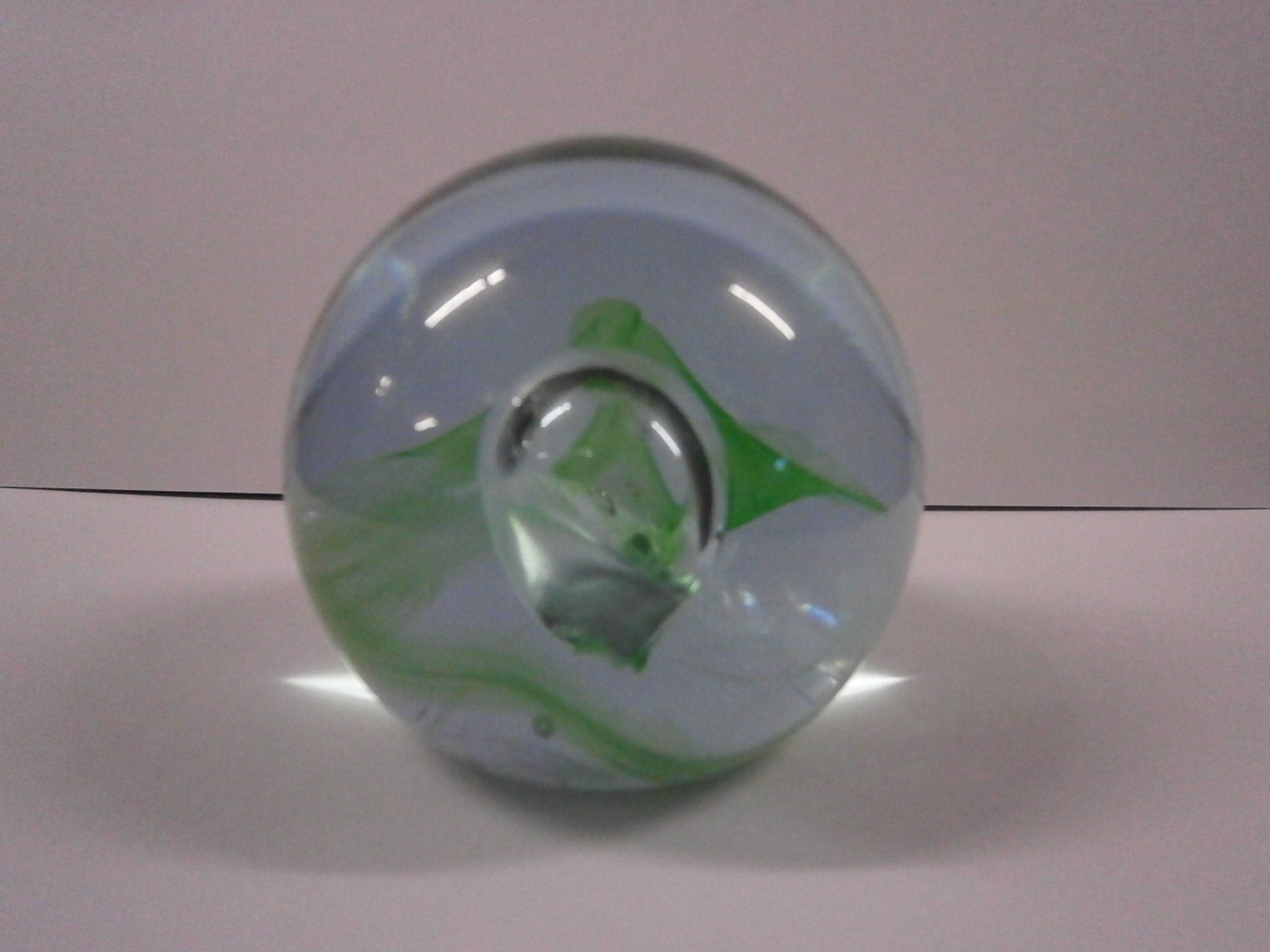 Caithness Moon Crystal Paperweight