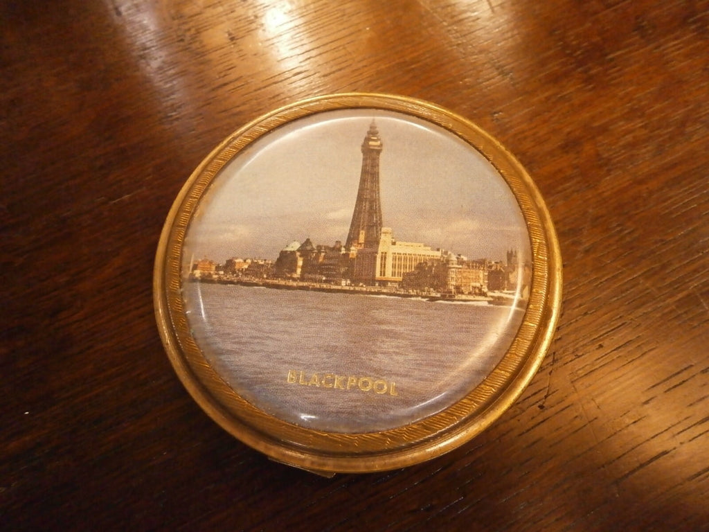 Blackpool Souvenir Compact -- Vintage