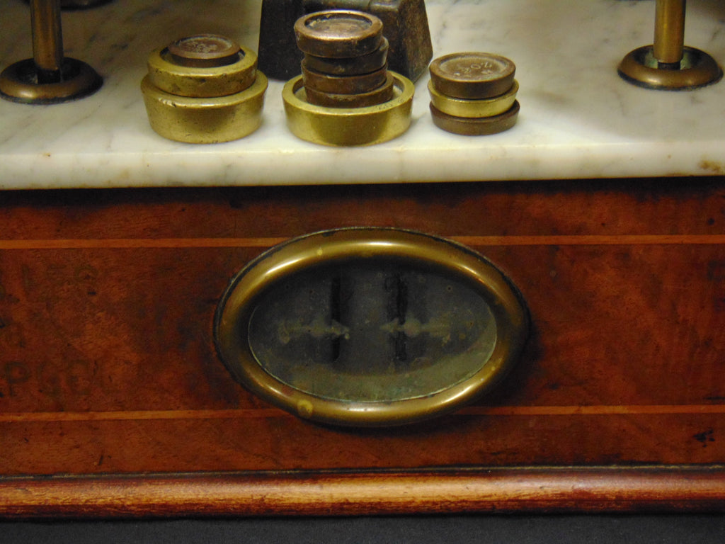 Early 20thC Shop/Pharmacy Counter Scales and Weights